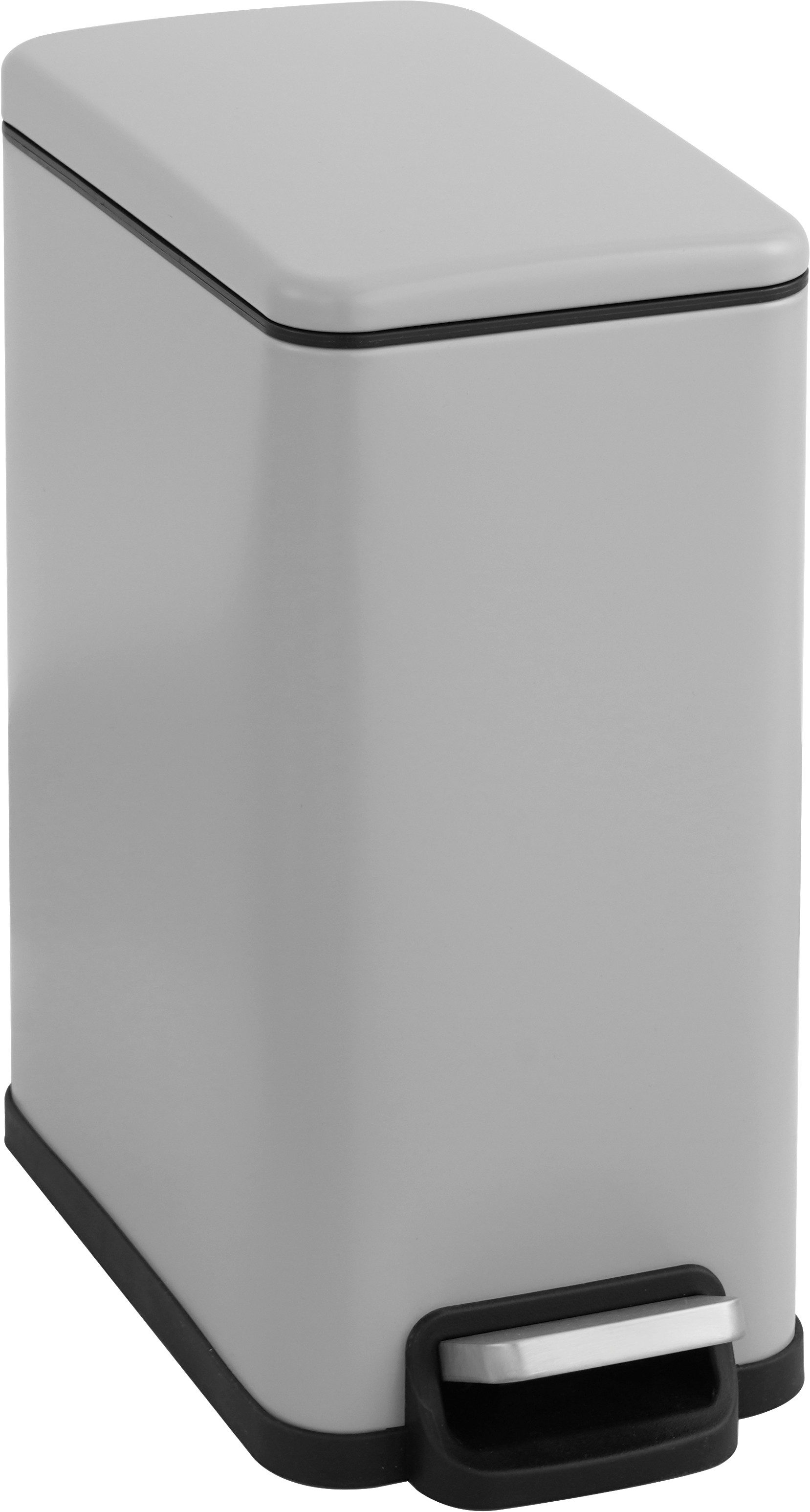 OTTO home Mülleimer Joonah, Soft Close, schmal und kompakt, Nischen-Mülleimer, Treteimer, Kosmetikeimer mit Deckel