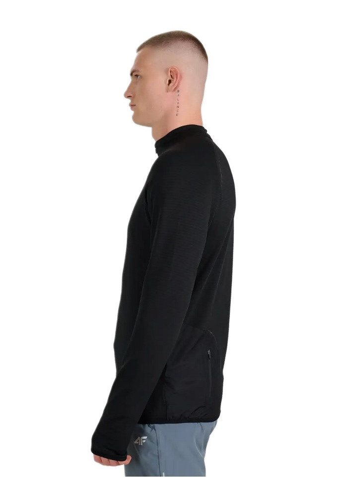 4F Laufjacke FNK M575 (schnelltrocknend, bequeme Passform) schwarz Herren