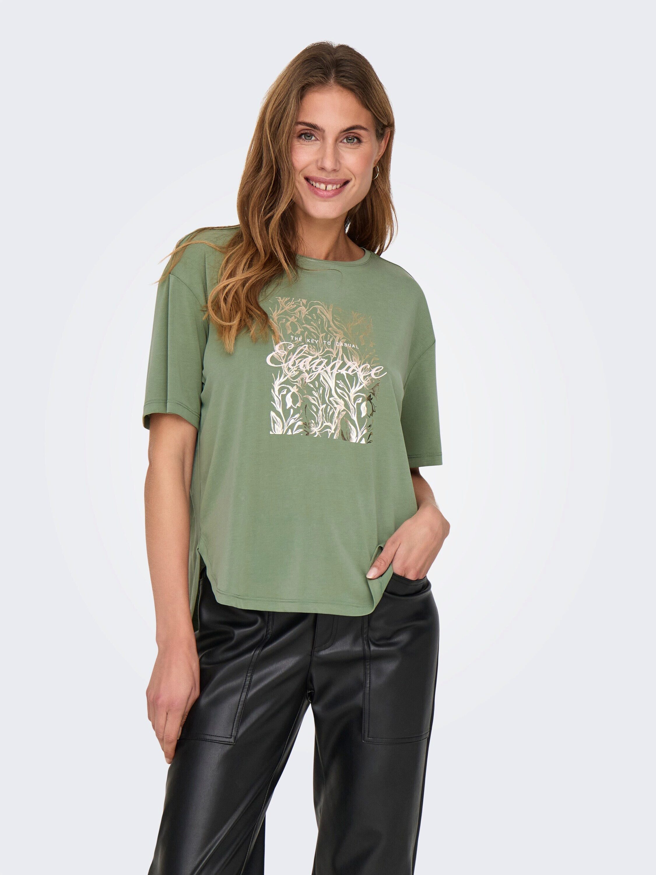 ONLY Kurzarmshirt ONLFREE LIFE S/S BOTANICAL günstig online kaufen