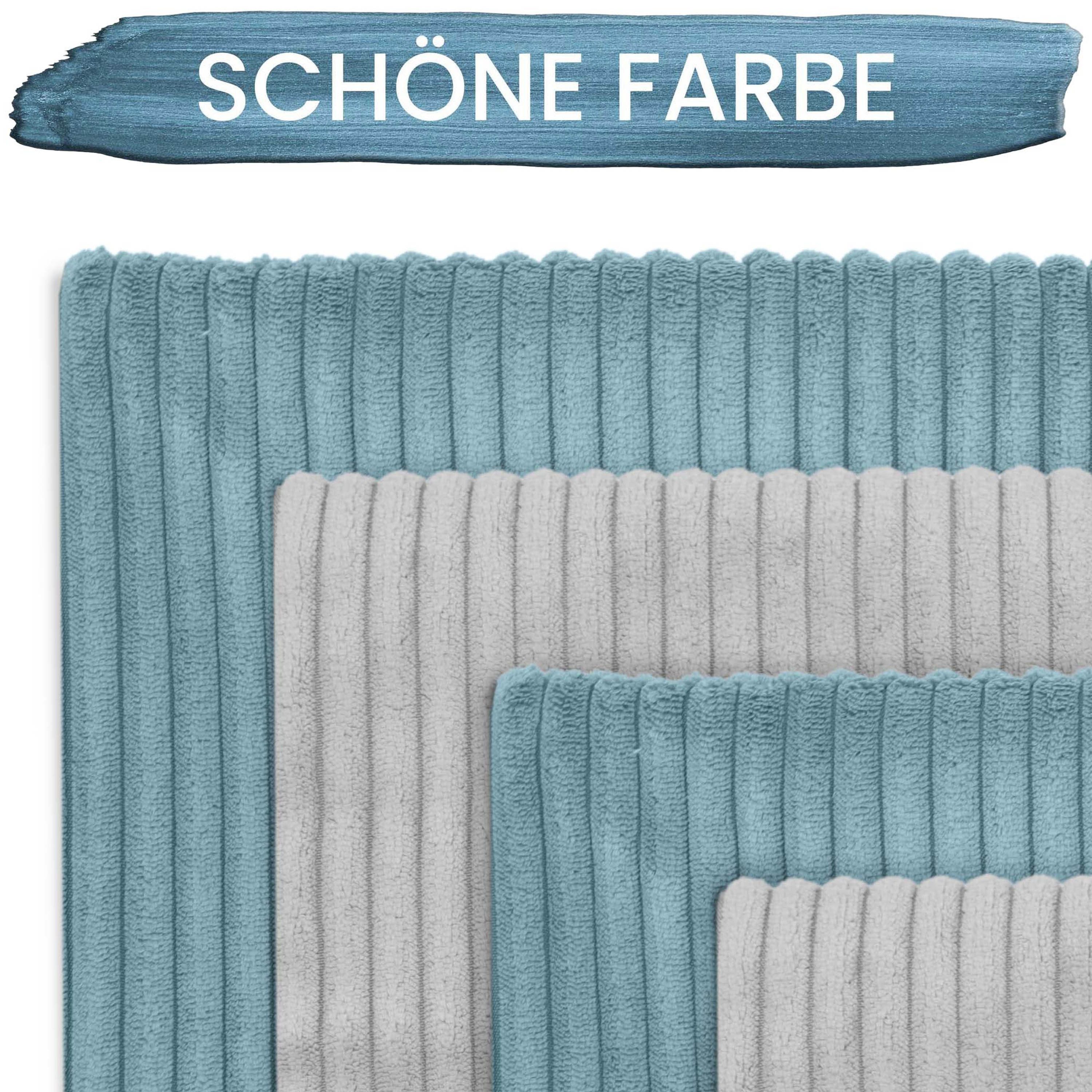 Amilian Kissenhüllen - 4er Set Kissenbezug - Zierkissenbezüge - Kissenbezüge, (4 Stück), 40x40 cm, Kissenhülle für Sofakissen; Dekokissen; Kissen; Zierkissen