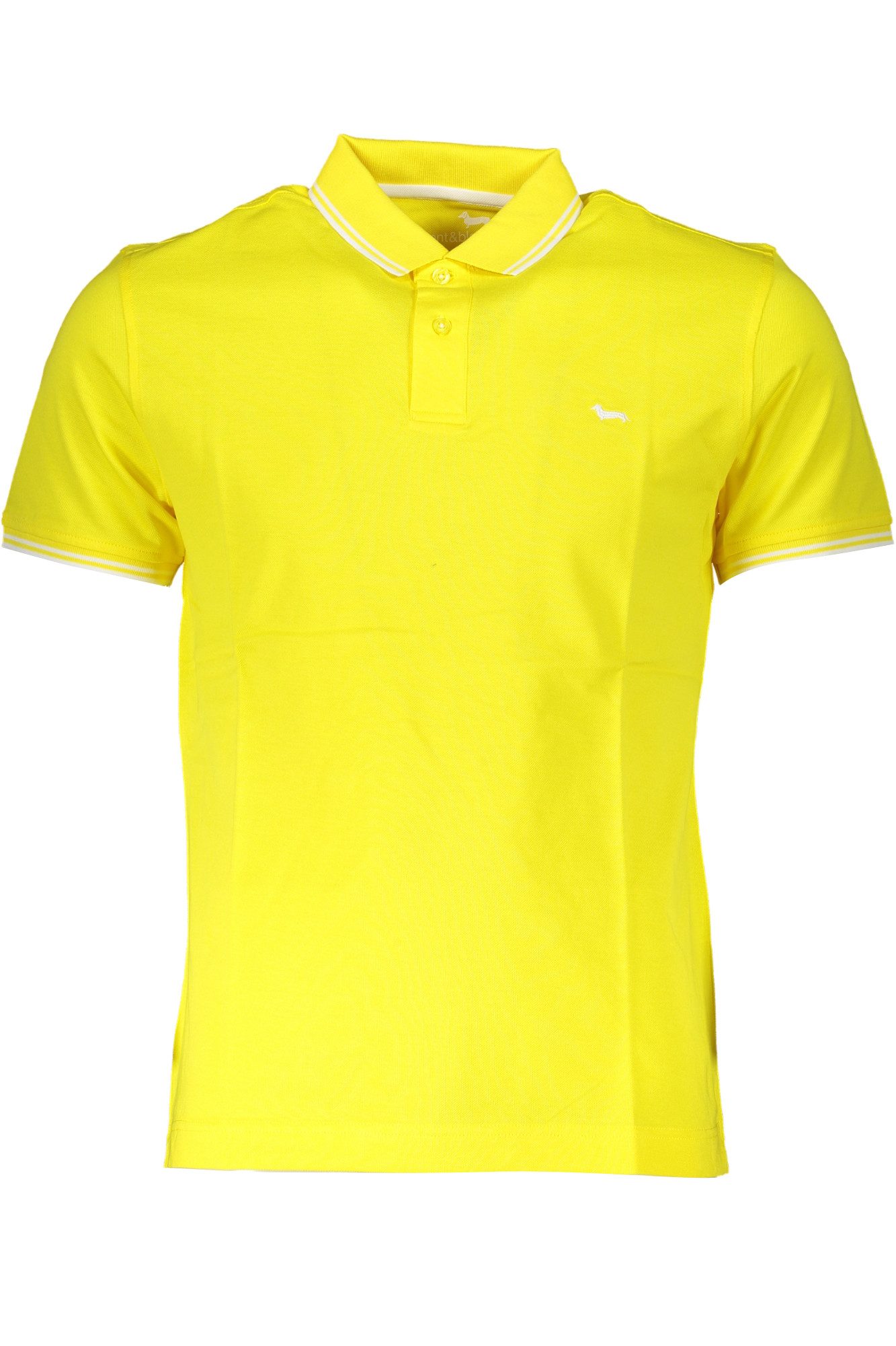 Harmont & Blaine Poloshirt Kurzarm-Polohemd für Herren in Gelb – Schmale