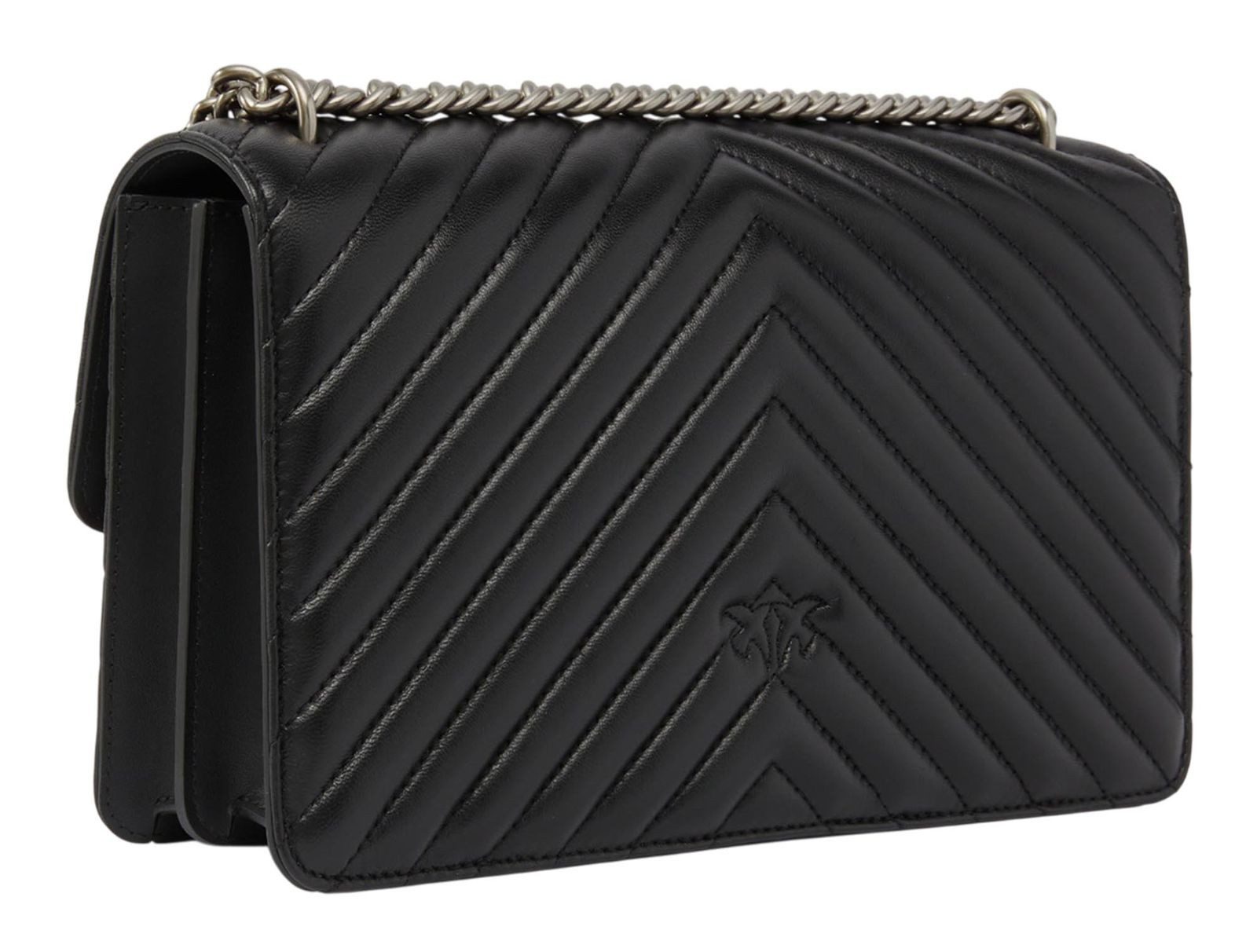 PINKO Umhängetasche Classic DC Sheep Nappa Chevron, aus echtem Schafsleder günstig online kaufen