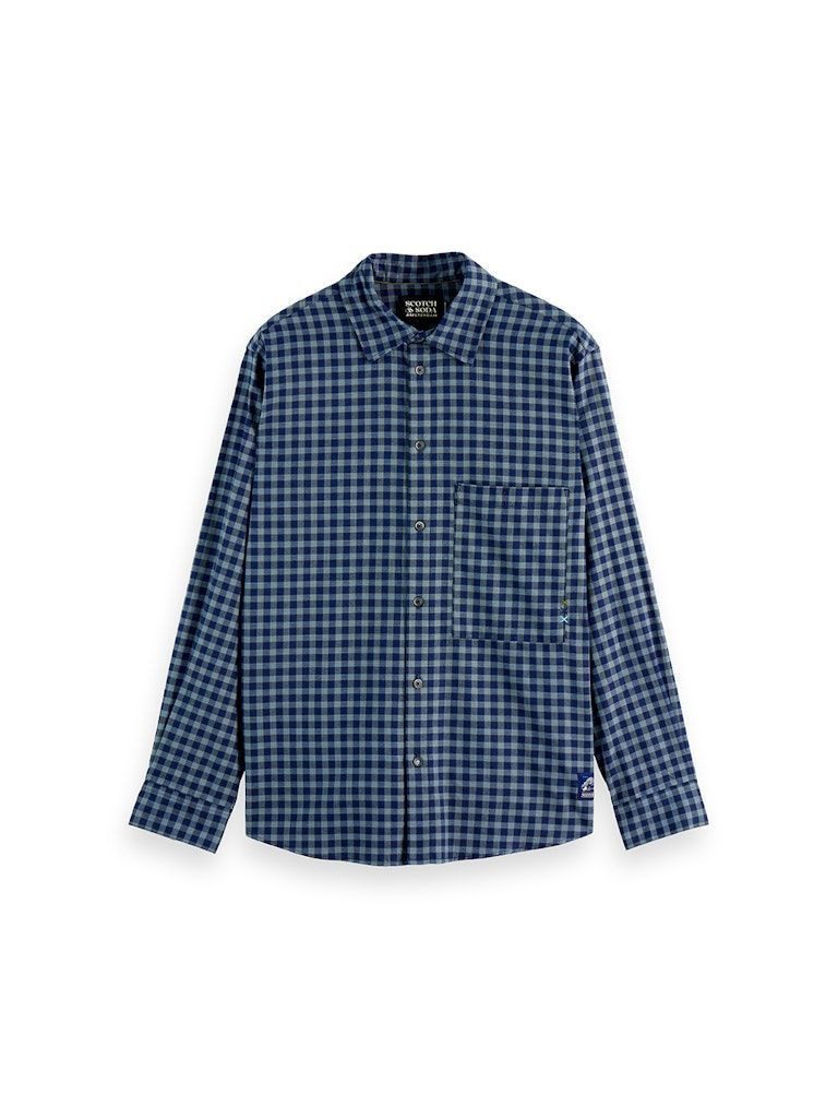 Scotch & Soda Langarmhemd Lightweight flannel checked shirt