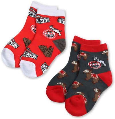 1. FC Köln Socken Kindersocken Jecke Söck 2er Paar