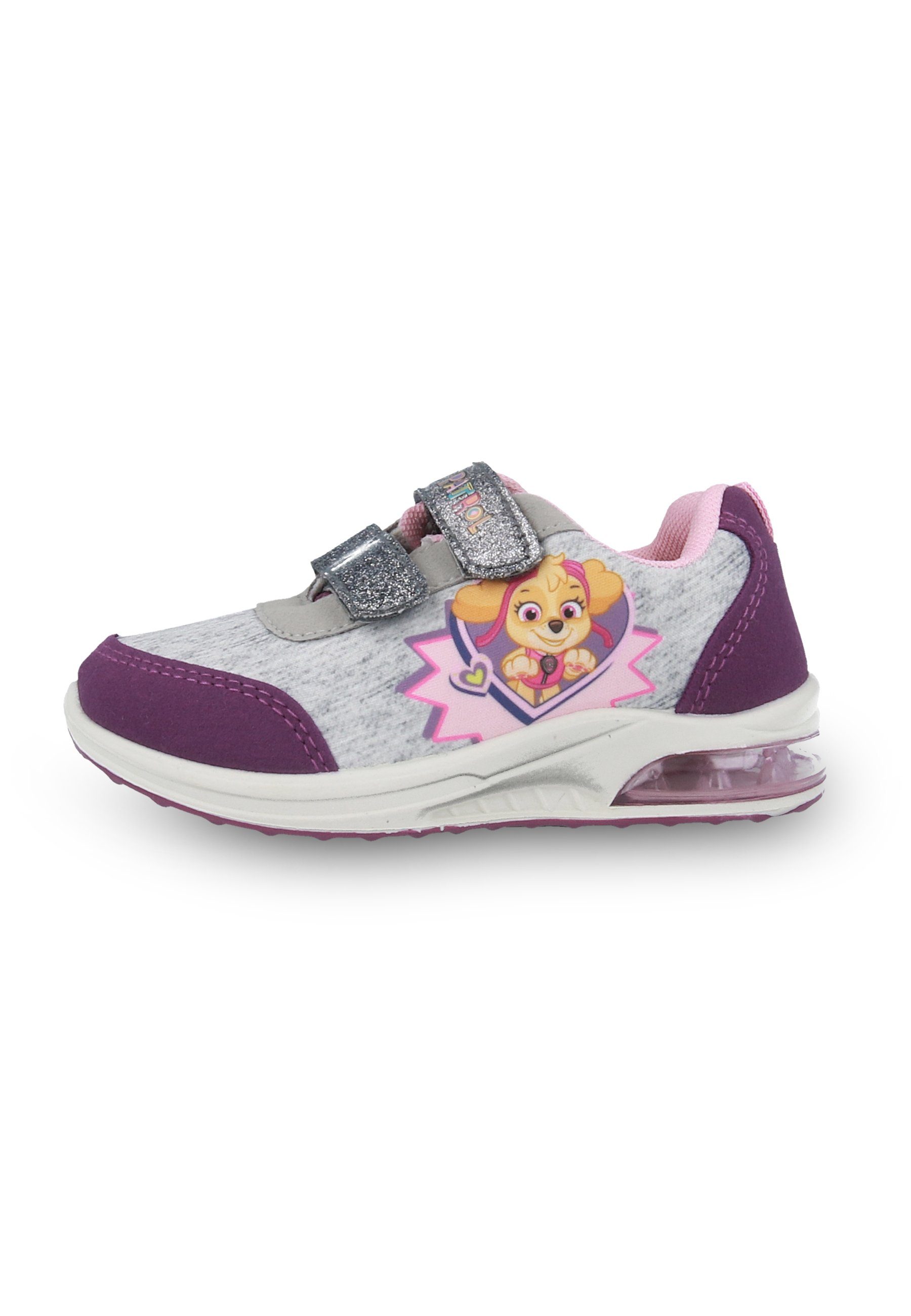 Kids2Go Paw Patrol - Sportschuh/Sneaker Sneaker (1-tlg) Klettverschluss mit Glitzeroptik. Vegan. Fersen-Schlaufe. Motivdruck.