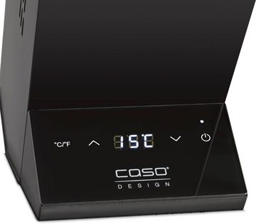 Caso Elektrischer Weinkühler 614 Caso Design WineCase One black, Temperatur elektronisch einstellbar, Sensor-Touch Bedienung
