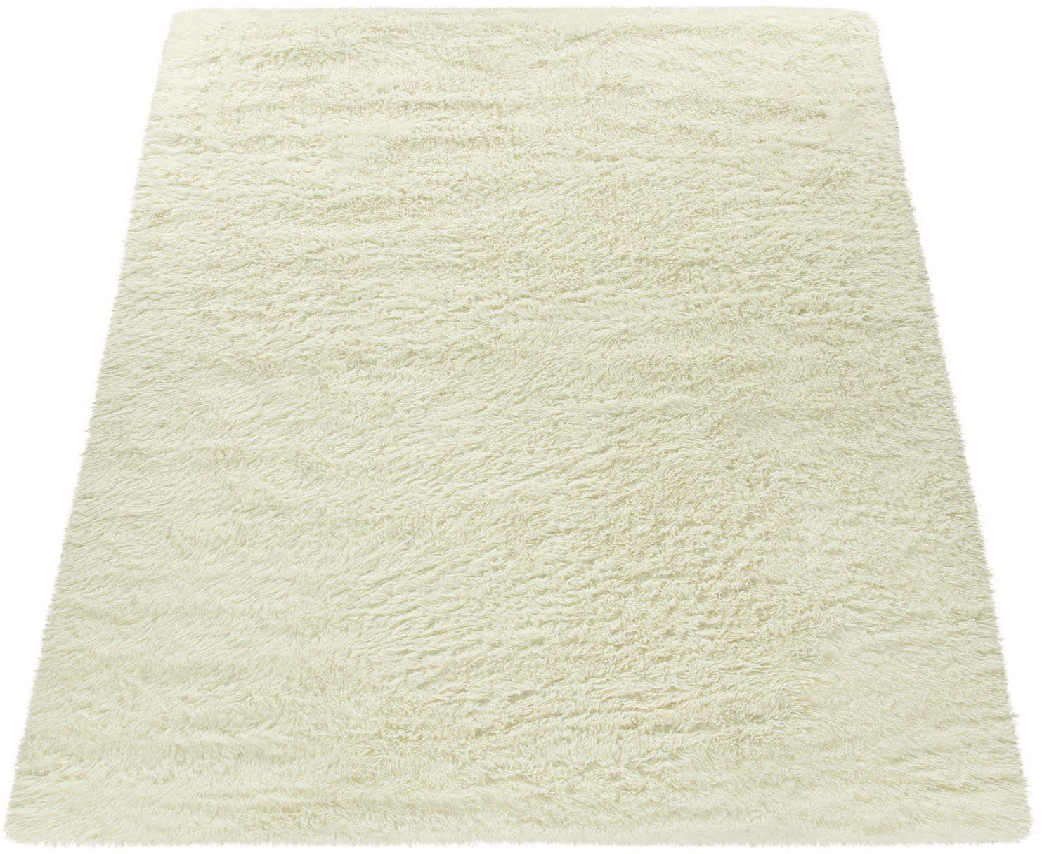 Paco Home Hochflor-Teppich Silky 591, rechteckig, Höhe: 37 mm, Uni-Farben, besonders weich und kuschelig, Wohnzimmer – Bild 2 von 5
