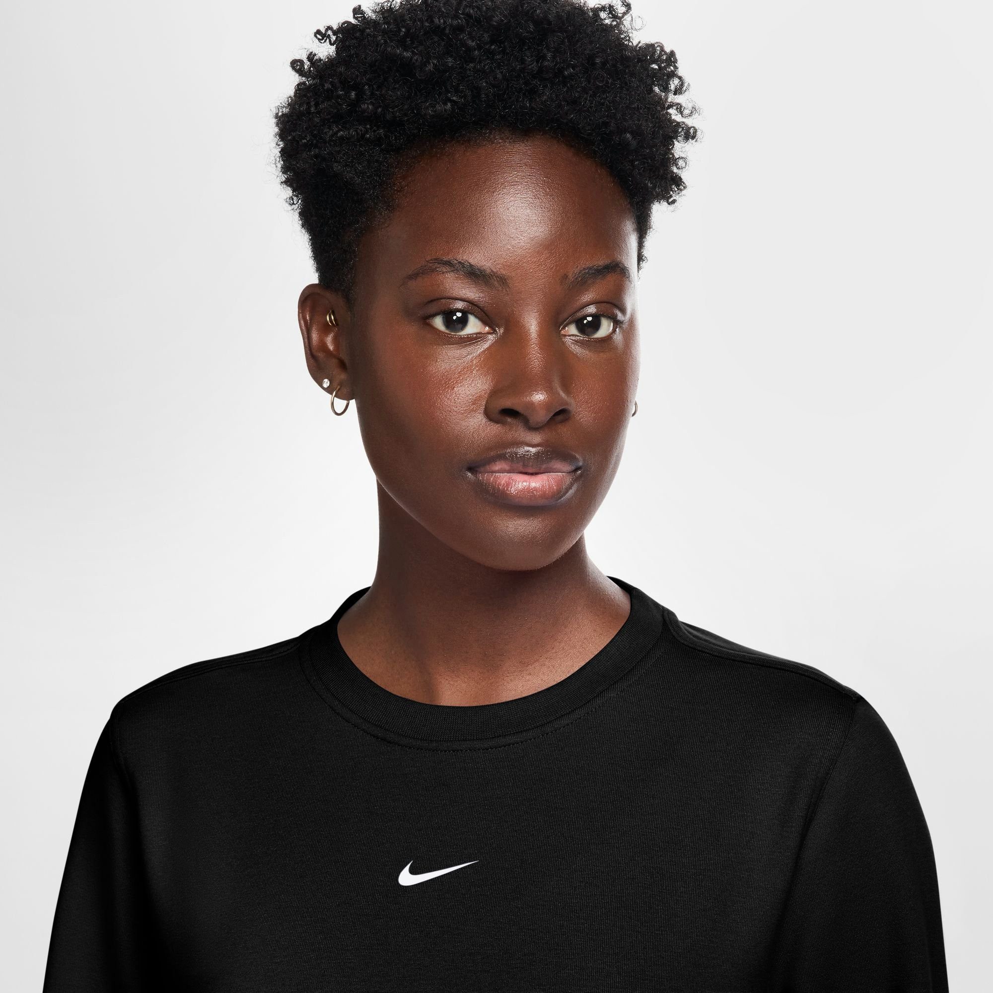 Nike Fleecepullover Nike Damen Pullover ONE Dri-FIT CREW IB1450
