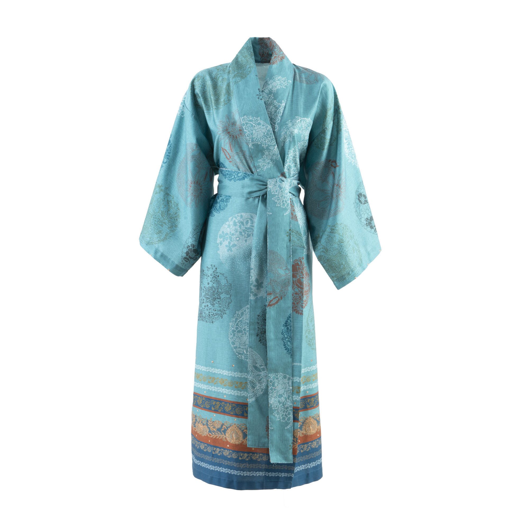 Bassetti Kimono FLORENCE, Baumwolle, Gürtel, Zeitlose Eleganz