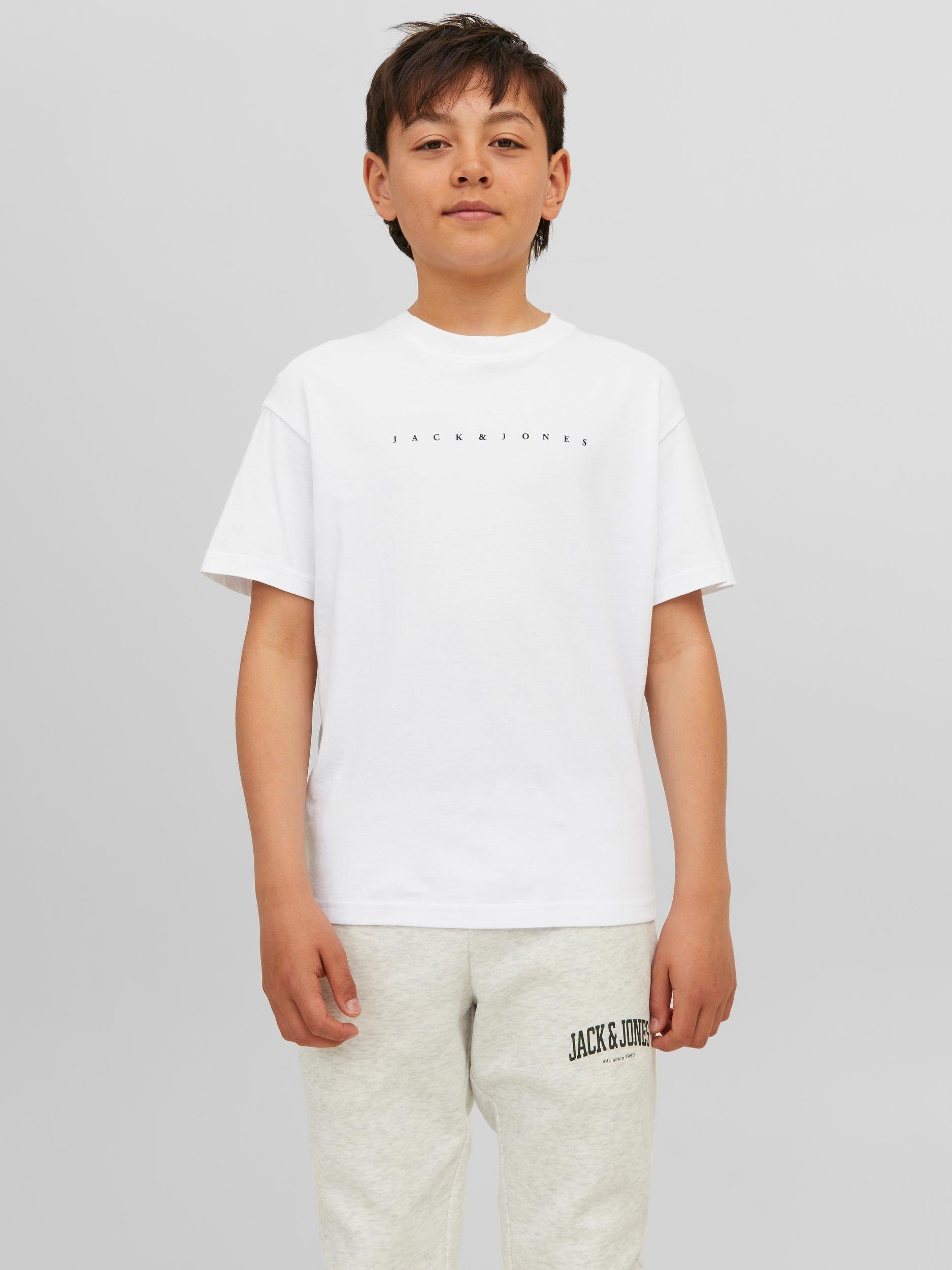 Rundhalsshirt JJESTAR lässig, weich, atmungsaktiv, stylisch