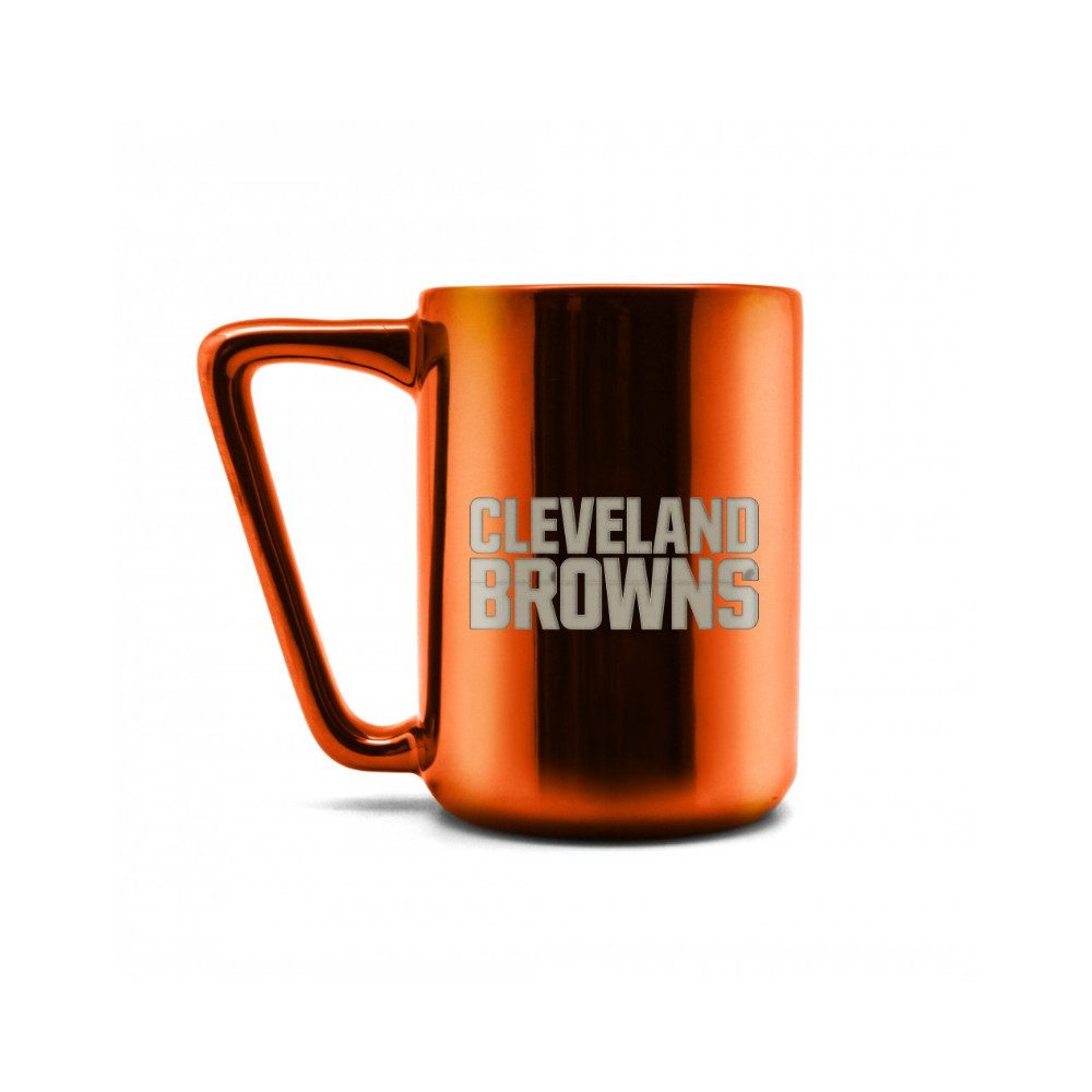 Cleveland Browns Becher Cleveland Browns Laser Logo Becher 475 ml, Keramik