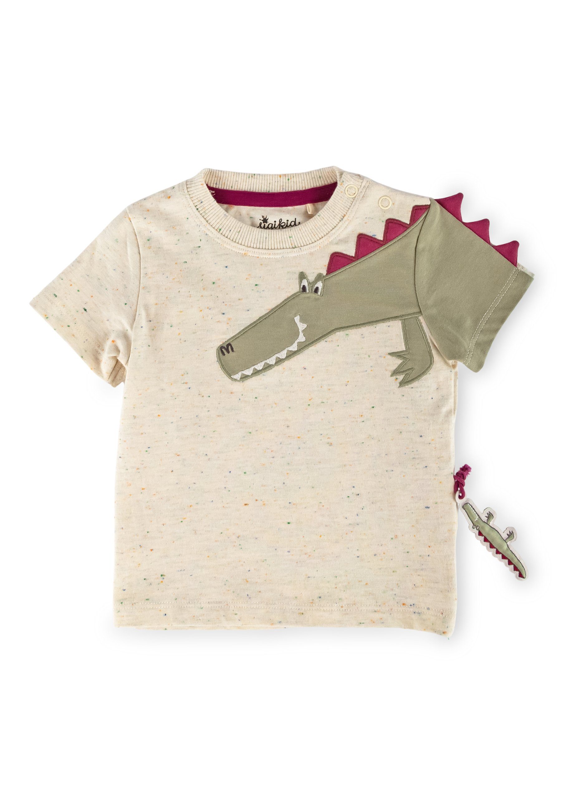 T-Shirt Babyshirt T-Shirt Happy Crocodile