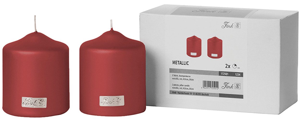 Fink Stumpenkerze CANDLE (Set, 1-tlg)