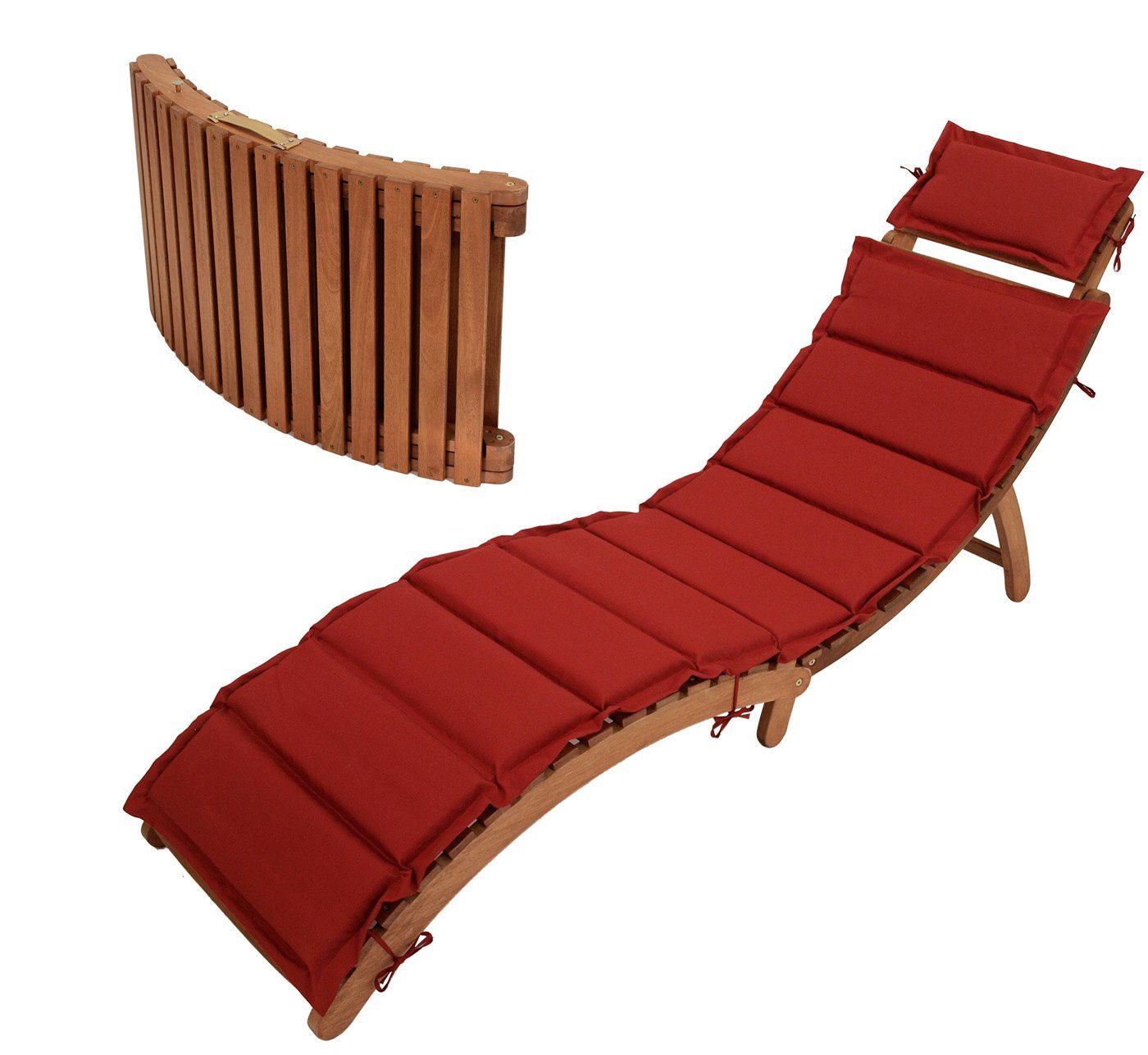 DEGAMO Gartenliege PANAMA, 1 St., Akazie günstig online kaufen