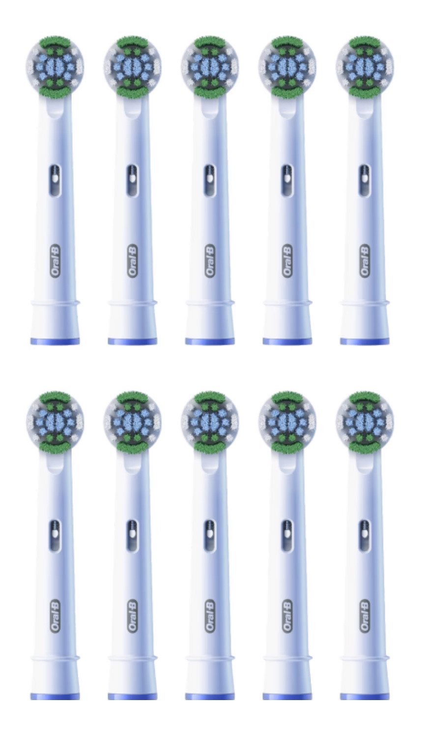 Braun Aufsteckbürsten Oral-B EB20RX-10 Pro Precision Clean Aufsteckbürsten weiß 10er-Pack