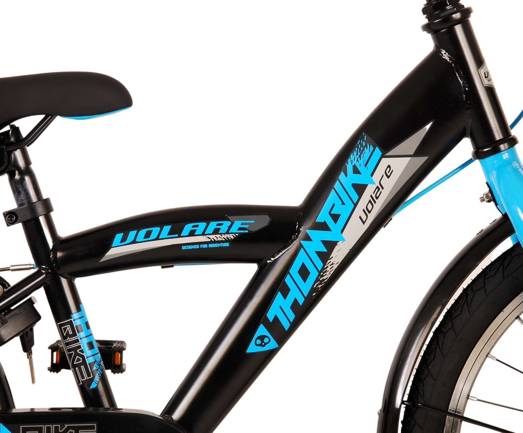 Volare Kinderfahrrad Thombike - Jungen - 20, 24 oder 26 Zoll -bis 60 kg-85% zusammengebaut, Luftbereifung, 6 - 12 Jahre, Aluminiumfelgen