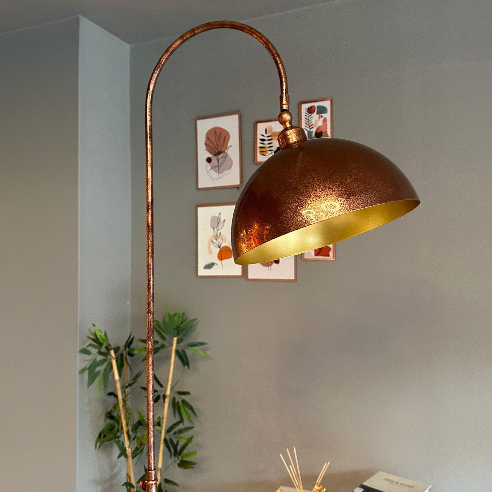 Bamyum Stehlampe Moderne Stehlampe aus Metall mit E27, verstellbarer Lampen günstig online kaufen