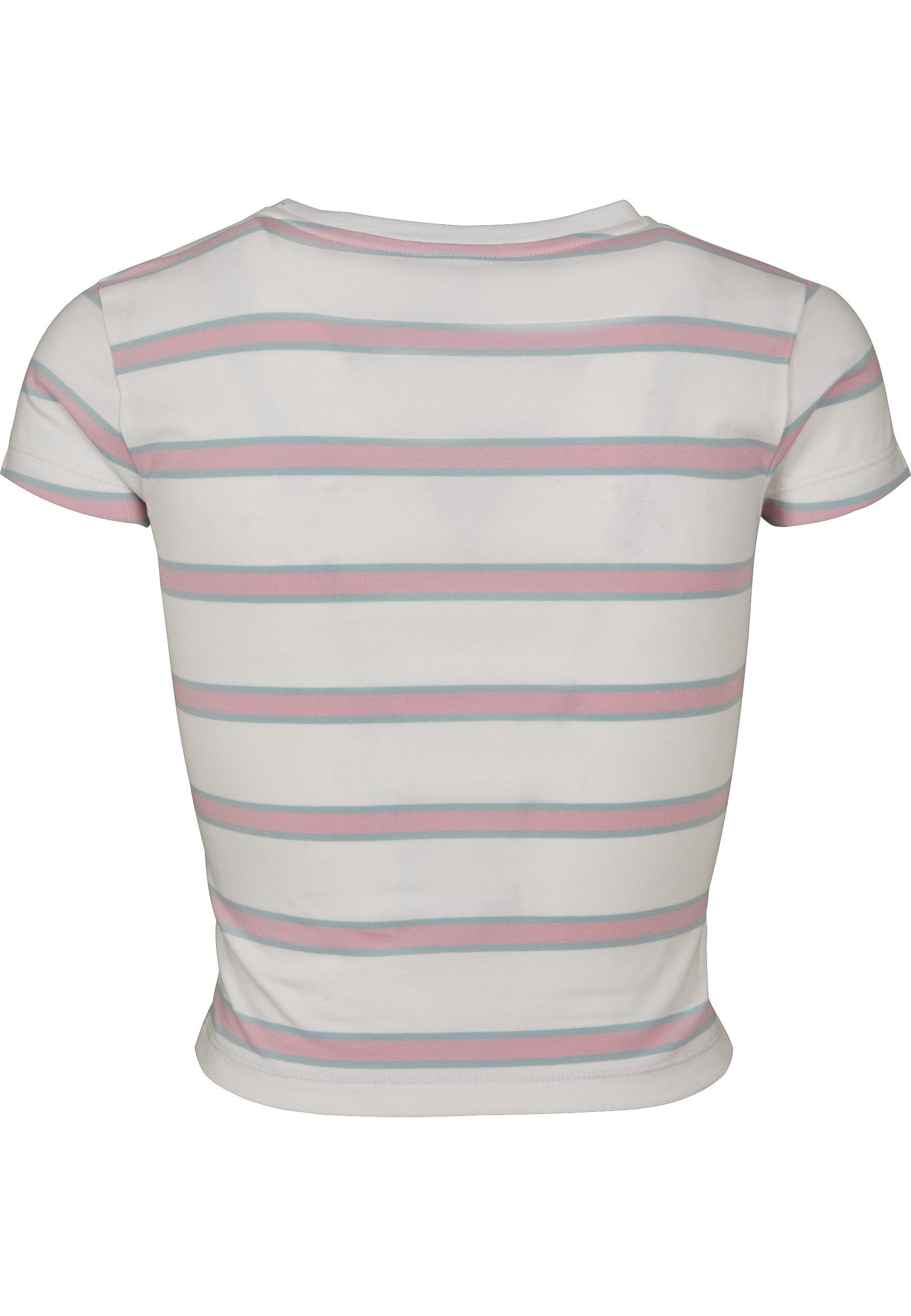 URBAN CLASSICS T-Shirt Urban Classics Damen Ladies Stripe Cropped Tee (1-tl günstig online kaufen
