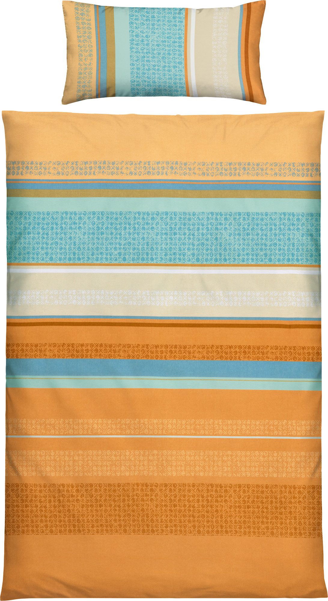 Erwin Müller Bettwäsche Bettwäsche, Jersey, Mako-Single-Jersey Streifen