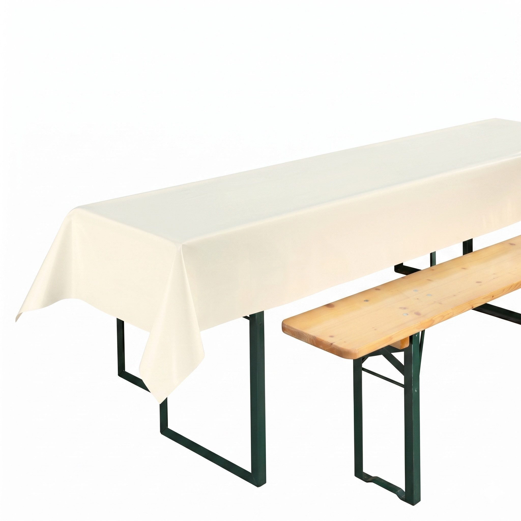 Beautex Tischdecke, Partytischdecke, für Biertischgarnituren, 100x250cm, viele Farben (1-tlg), wasserabweisend, abwaschbar, lebensmittelecht, strapazierfähig
