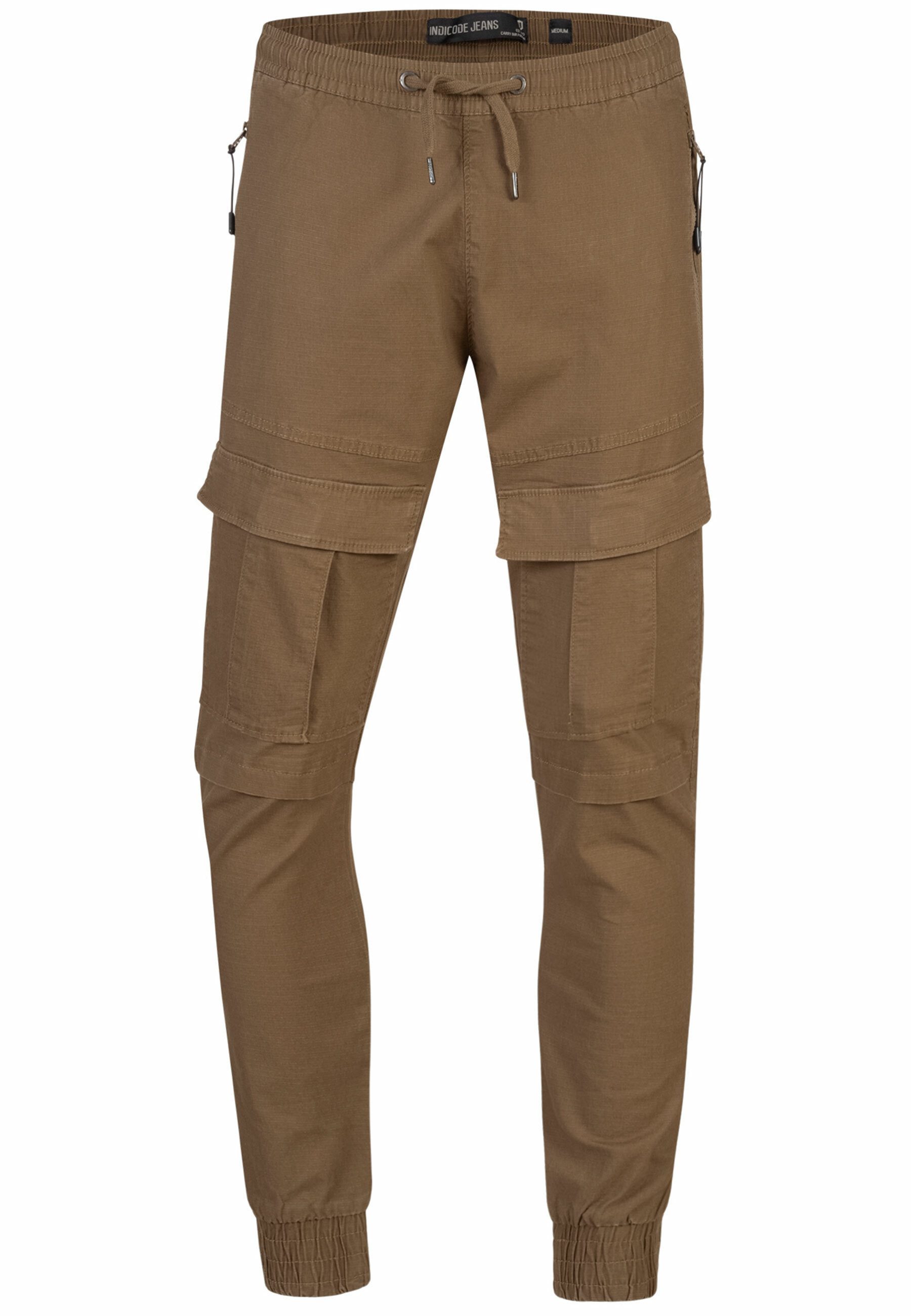 Indicode Cargohose Herren Dennis Cargo Hose Herrenhose günstig online kaufen