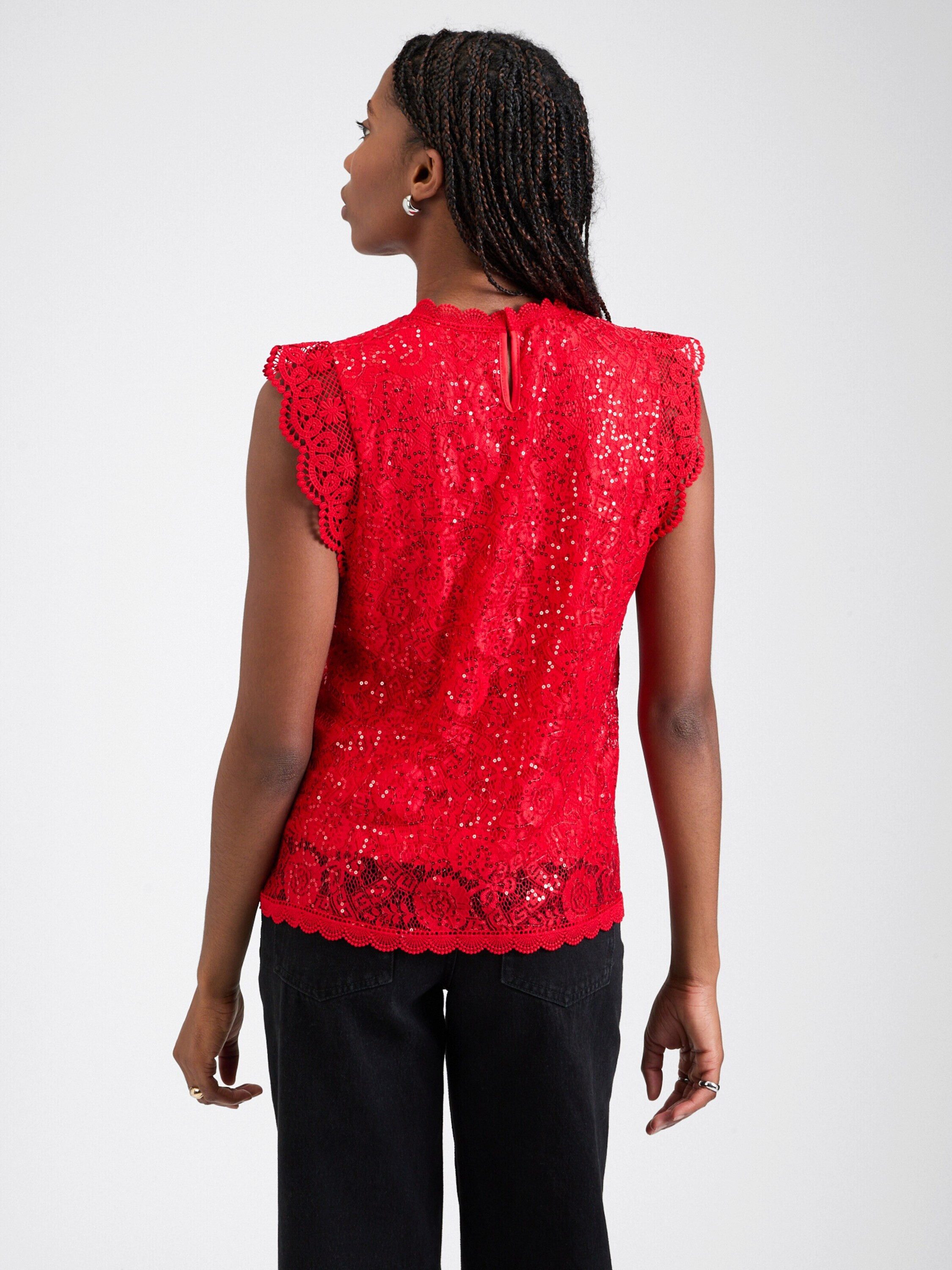 pieces Funktionsbluse PCOLLINE (1-tlg) Spitze günstig online kaufen