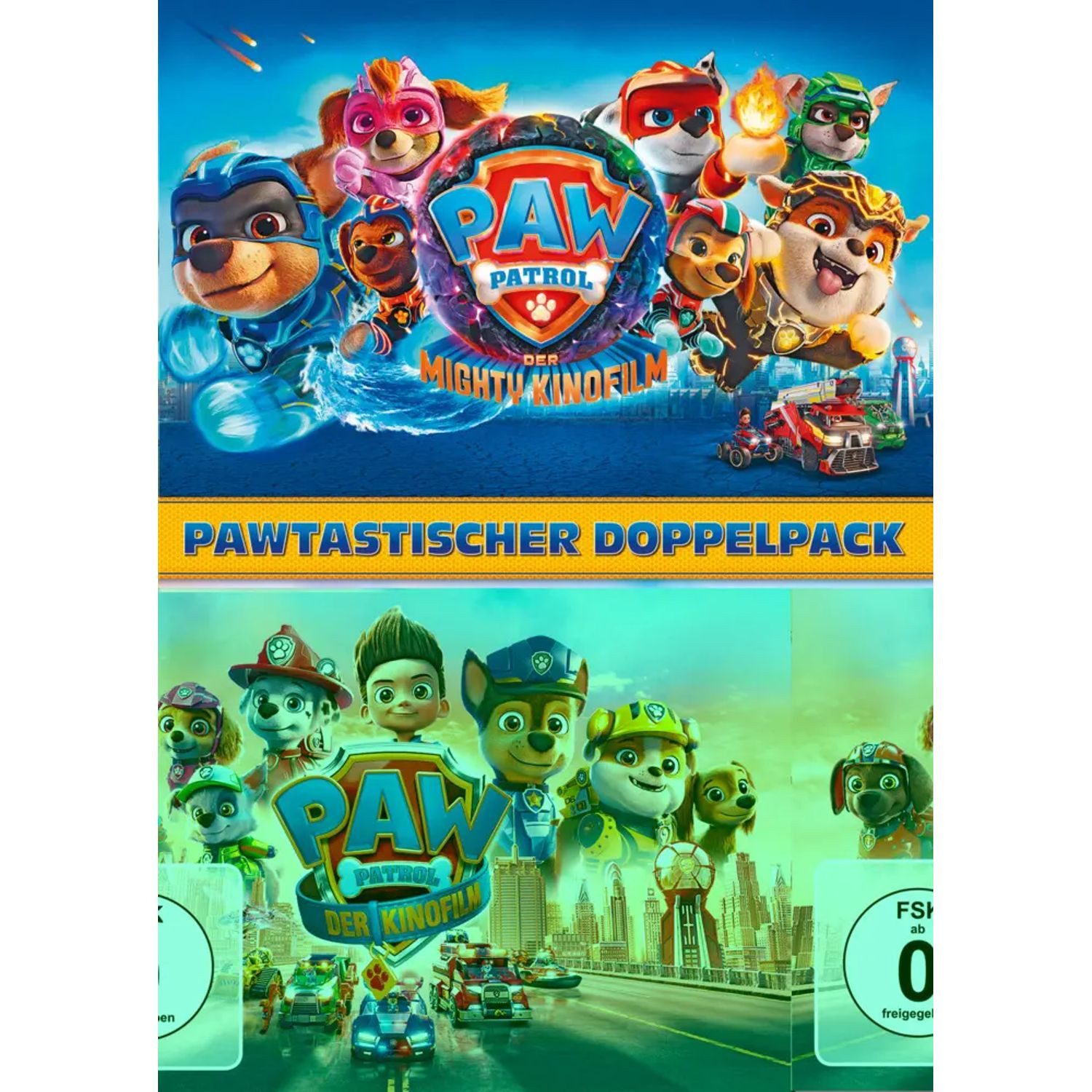 Paramount DVD Paw Patrol: PAWtastischer Doppelpack