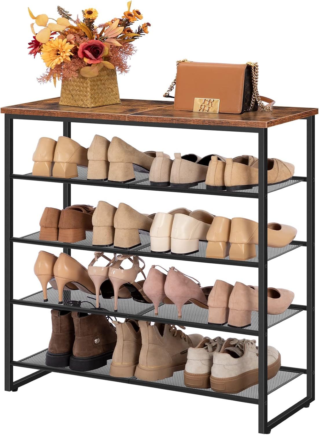 Schuhregal 5 Ebenen Schuhablage