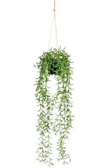 Kunstranke Nerifolia-Hänger Blatthänger Creativ green Höhe 70 cm im Hängetopf aus Kunststoff