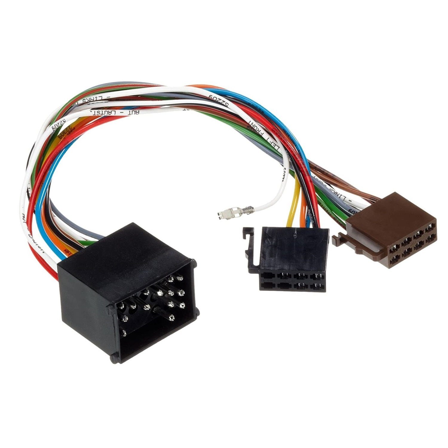 AIV ISO Autoradio-Adapter Auto-Radio Auto-Adapter ISO zu OEM Hersteller, Ermöglich Einbau ISO Auto-Radio mit OEM Verkablung für BMW Ford Mini
