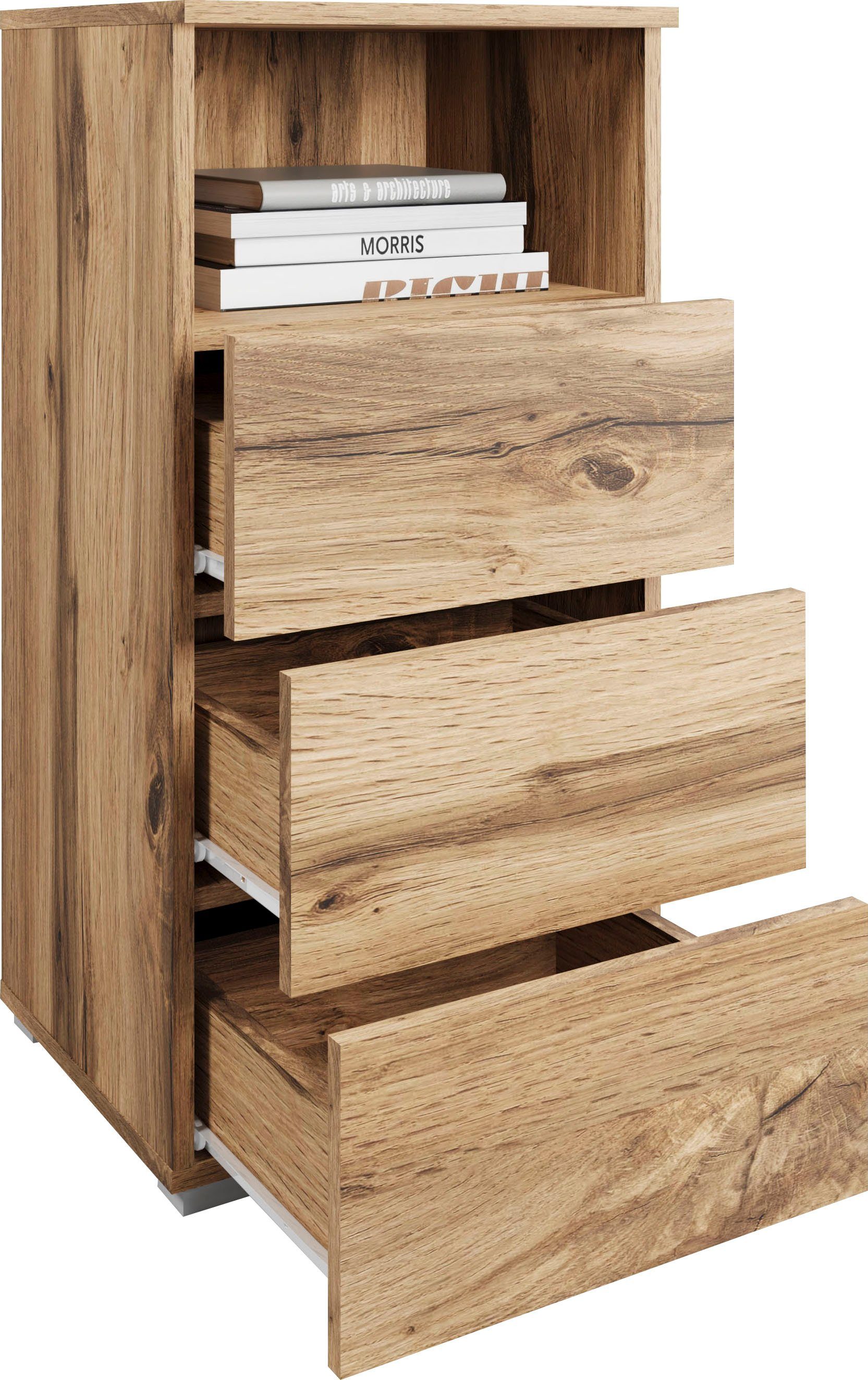 OTTO home Mehrzweckschrank Paris mit 3 Schubkästen (Breite 40 cm)