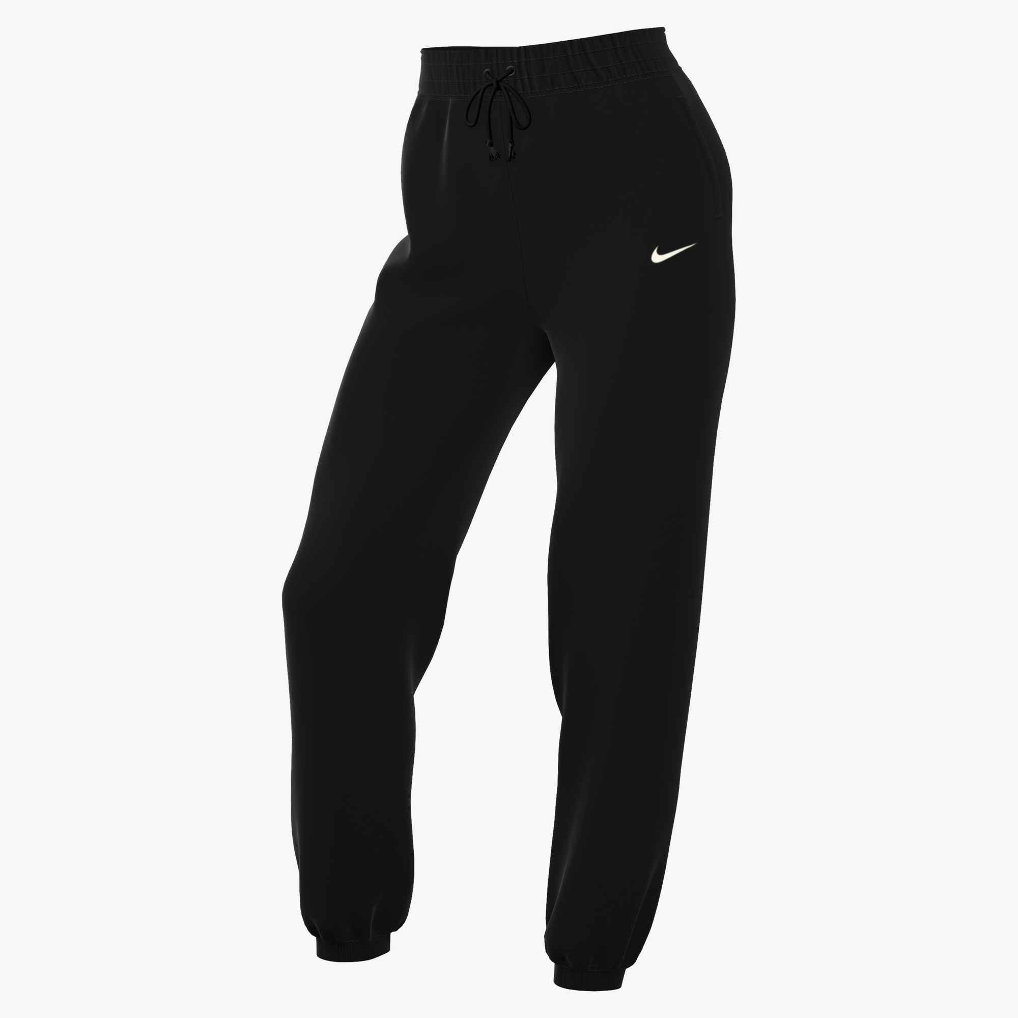 Nike Sportswear Sporthose W NSW PHNX FLC HR OS PANT 2 weiches Material, lockere Passform, elastischer Bund mit Kordelzug