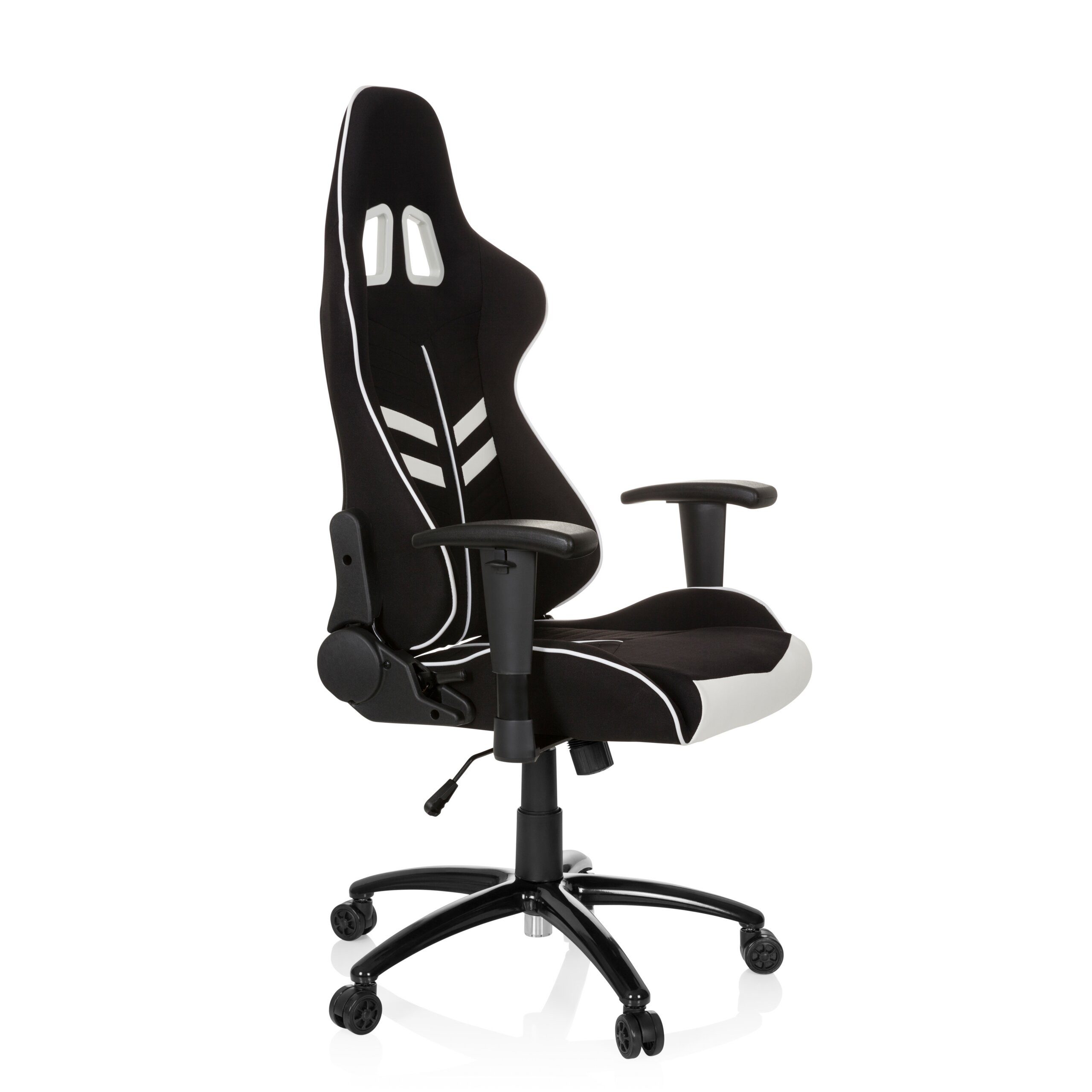 hjh OFFICE Gaming-Stuhl Gamingstuhl League Pro I Stoff (1 St), Drehstuhl höhenverstellbar, Gamer Bürostuhl