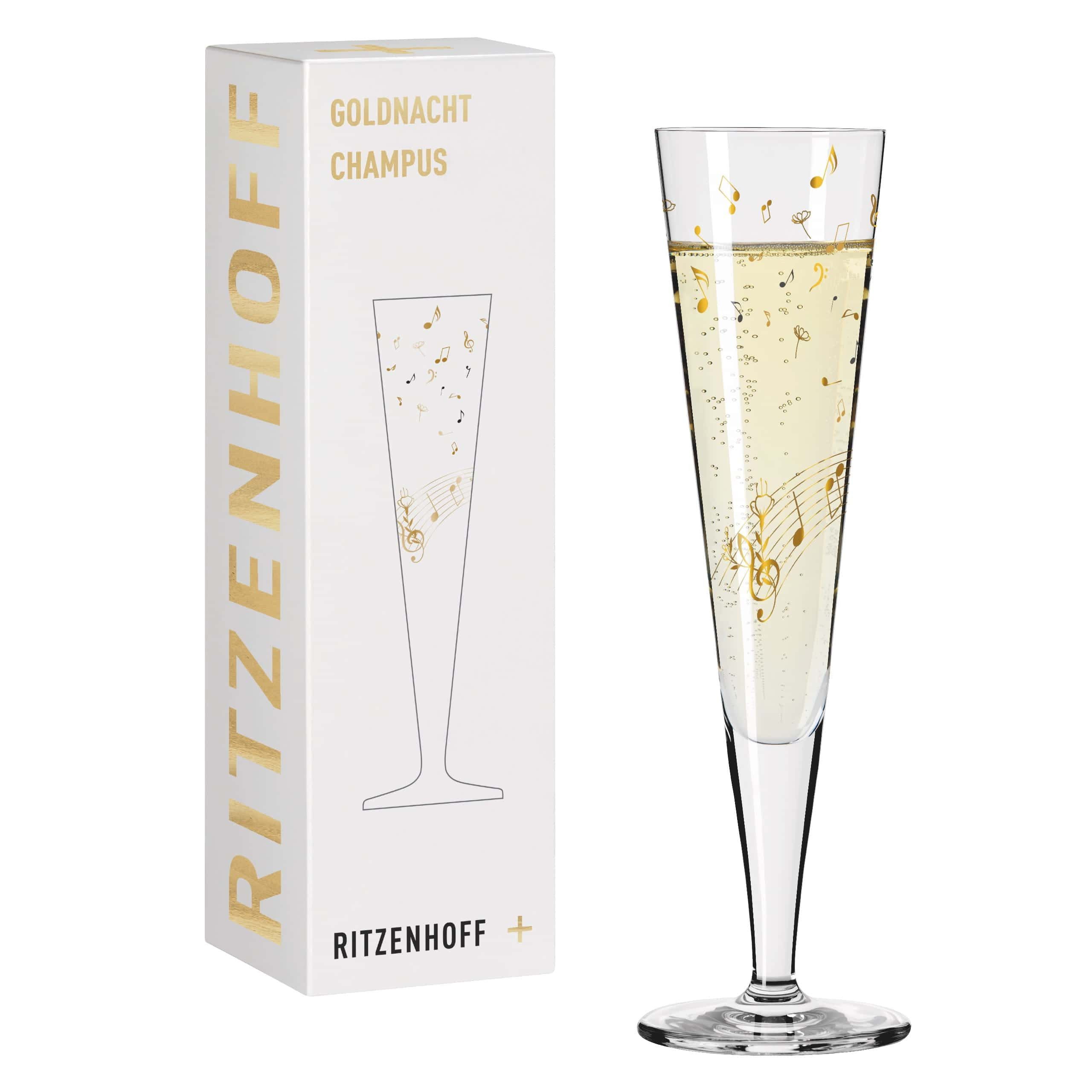 Ritzenhoff Champagnerglas Goldnacht