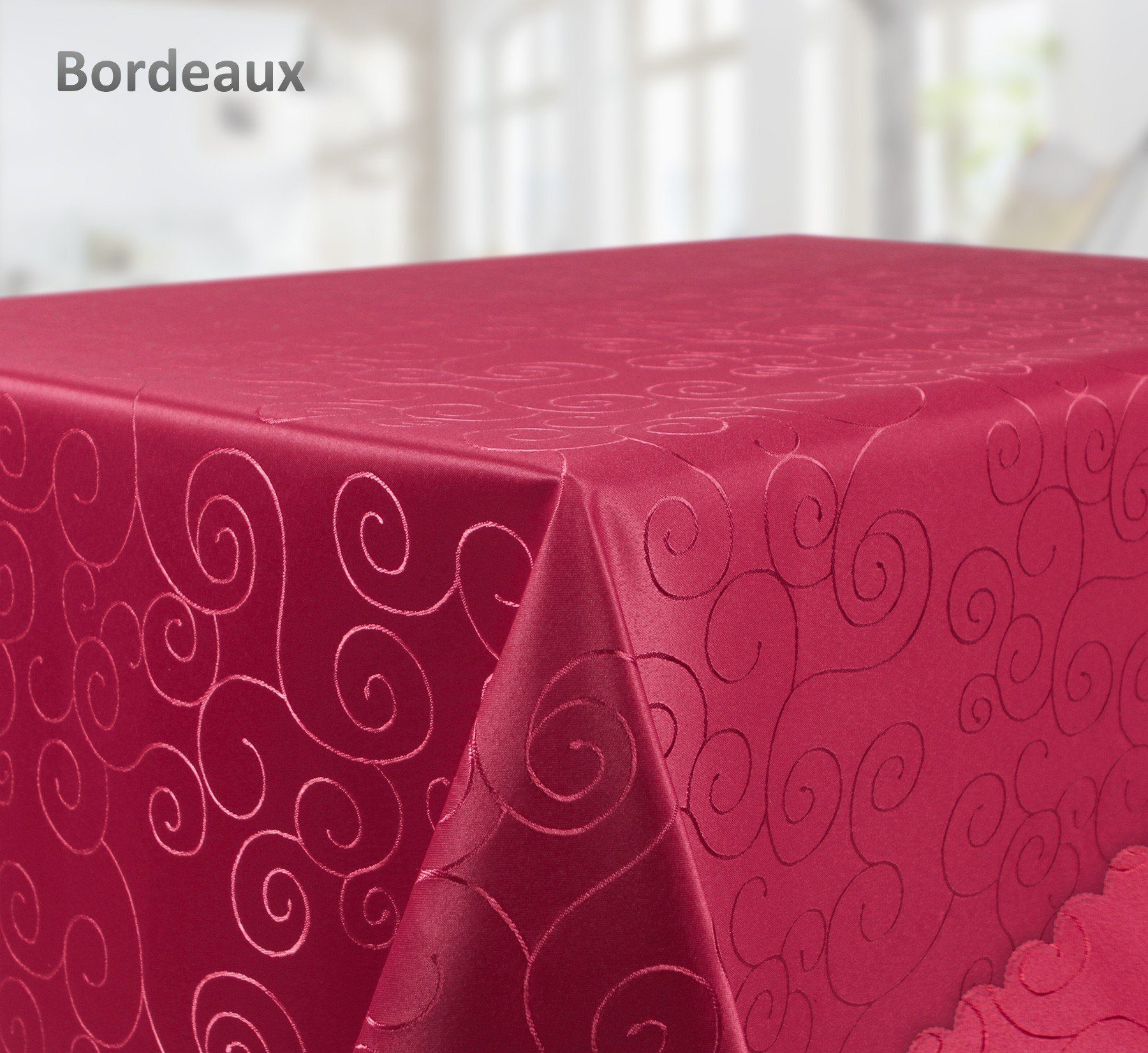 Beautex Tischdecke Tischdecke Ornamente, bügelfrei, fleckabweisend, pflegel günstig online kaufen