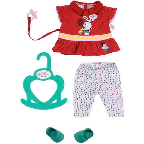 Baby Born Puppenkleidung Little Sport Outfit rot, 36 cm (Set, 6-tlg)