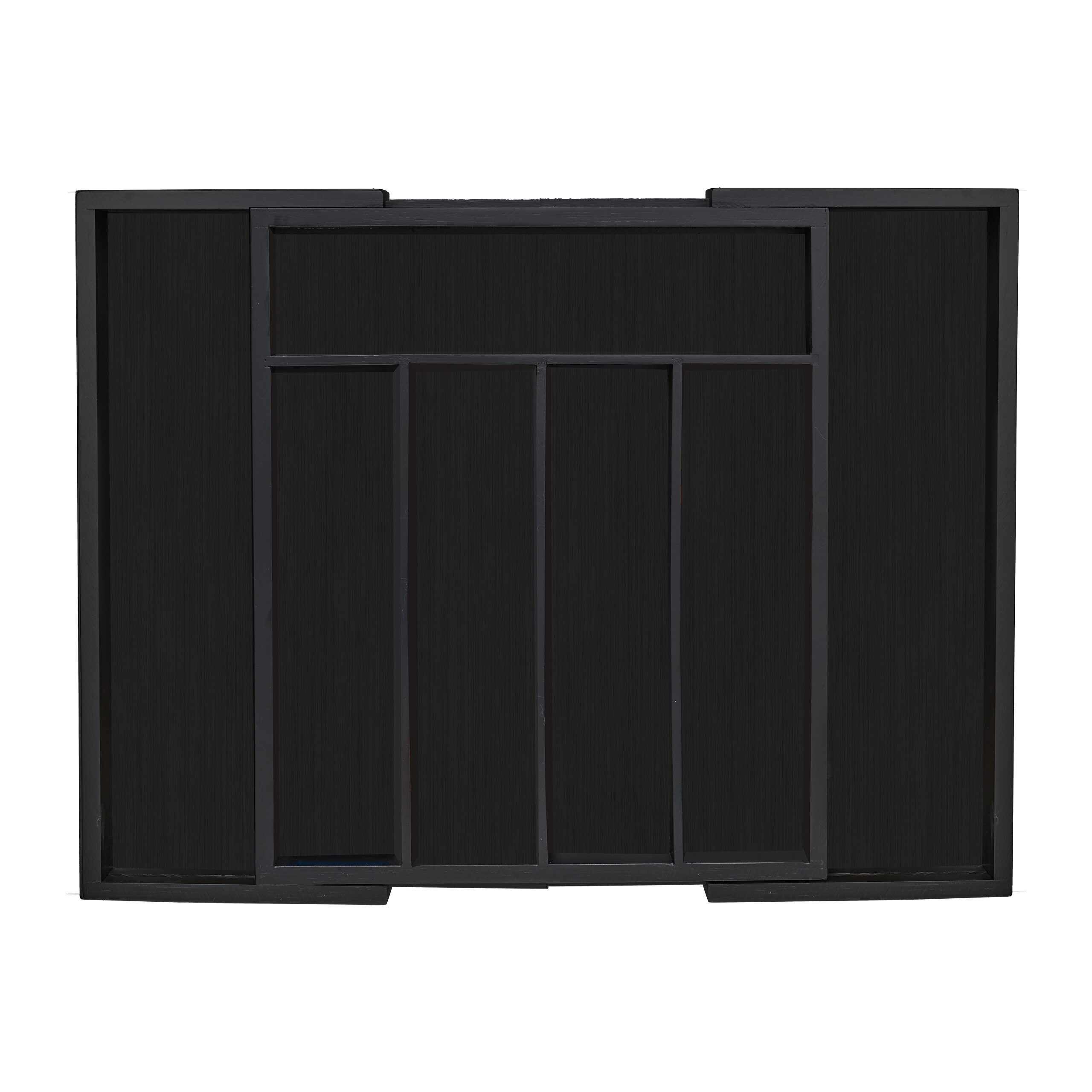 relaxdays Besteckkasten Ausziehbarer Besteckkasten Bambus günstig online kaufen