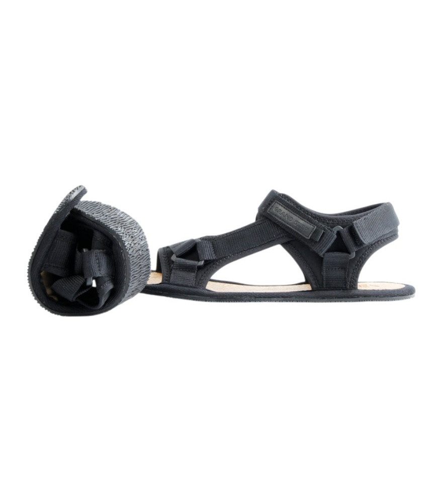 Grand Step Shoes Trekking Barefoot schwarz Damen Sandale