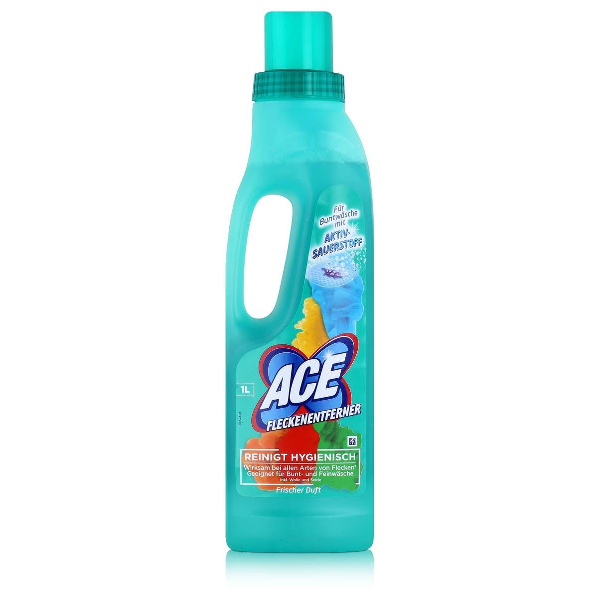 Fleckenentferner - ACE Reinigt Fleckentferner (1er ACE Pack) Frische Duft 1L Hygienisch