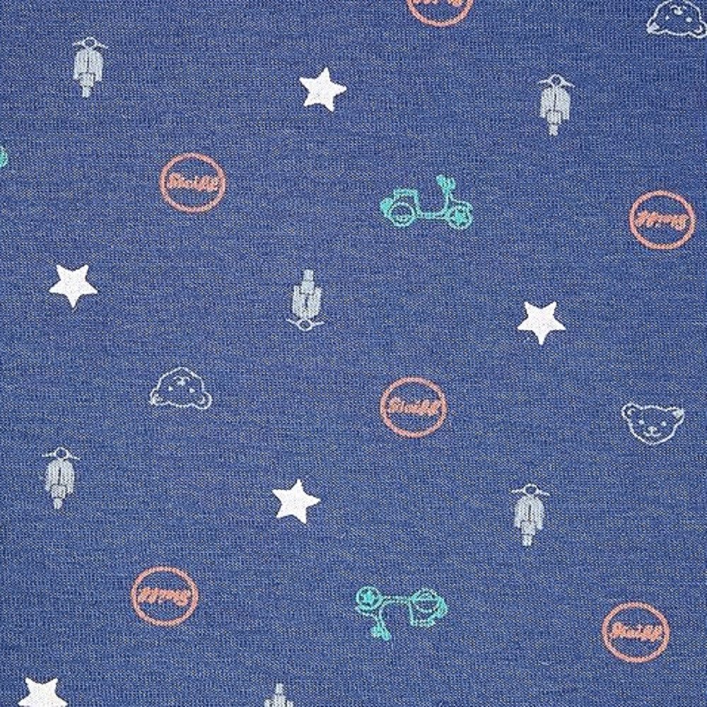 Babydecke Jungs Decke Jerseydecke 70 x 90 cm, Steiff