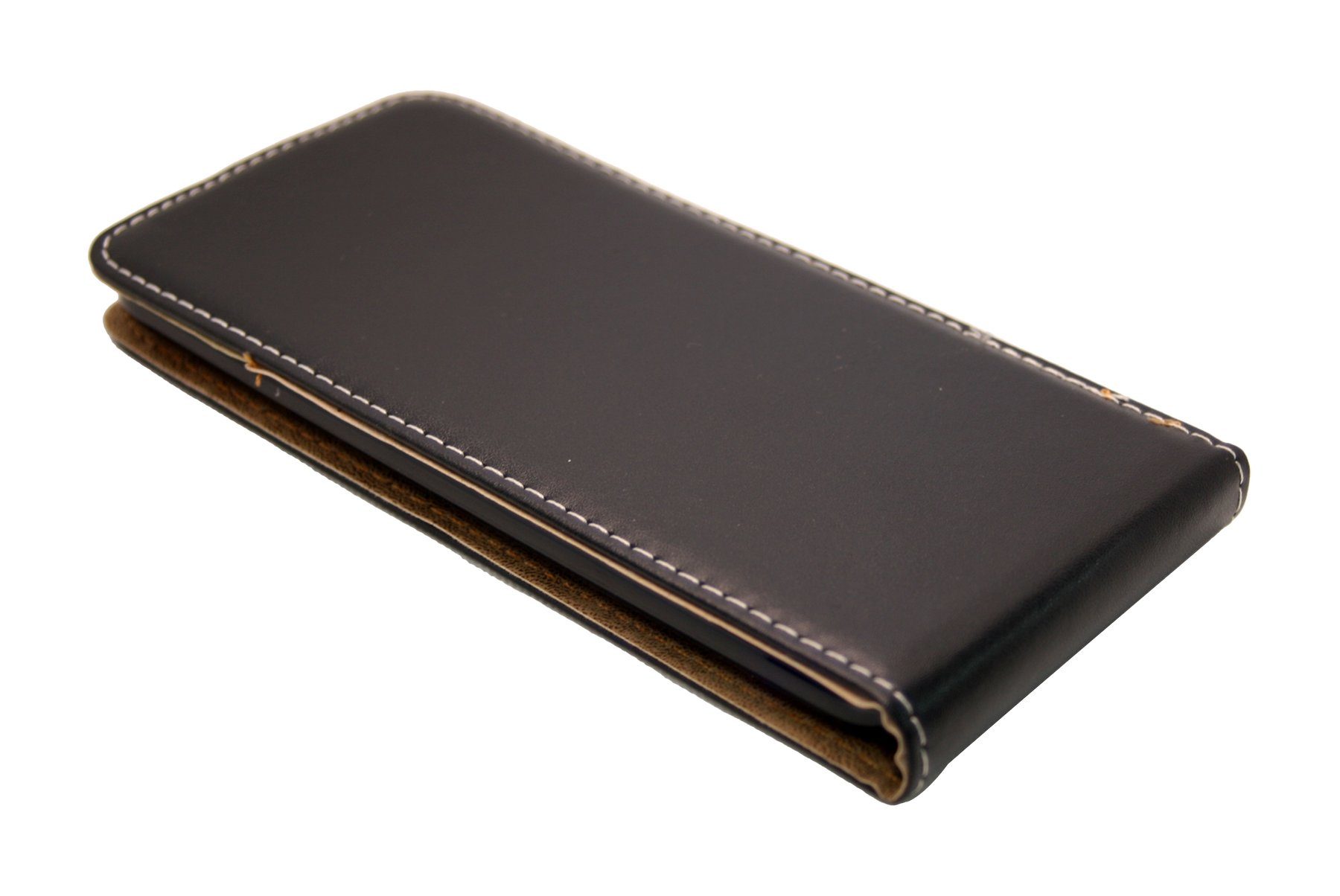 cofi1453 Flip Case für XIAOMI REDMI 11A Handy Tasche vertikal aufklappbar Schwarz