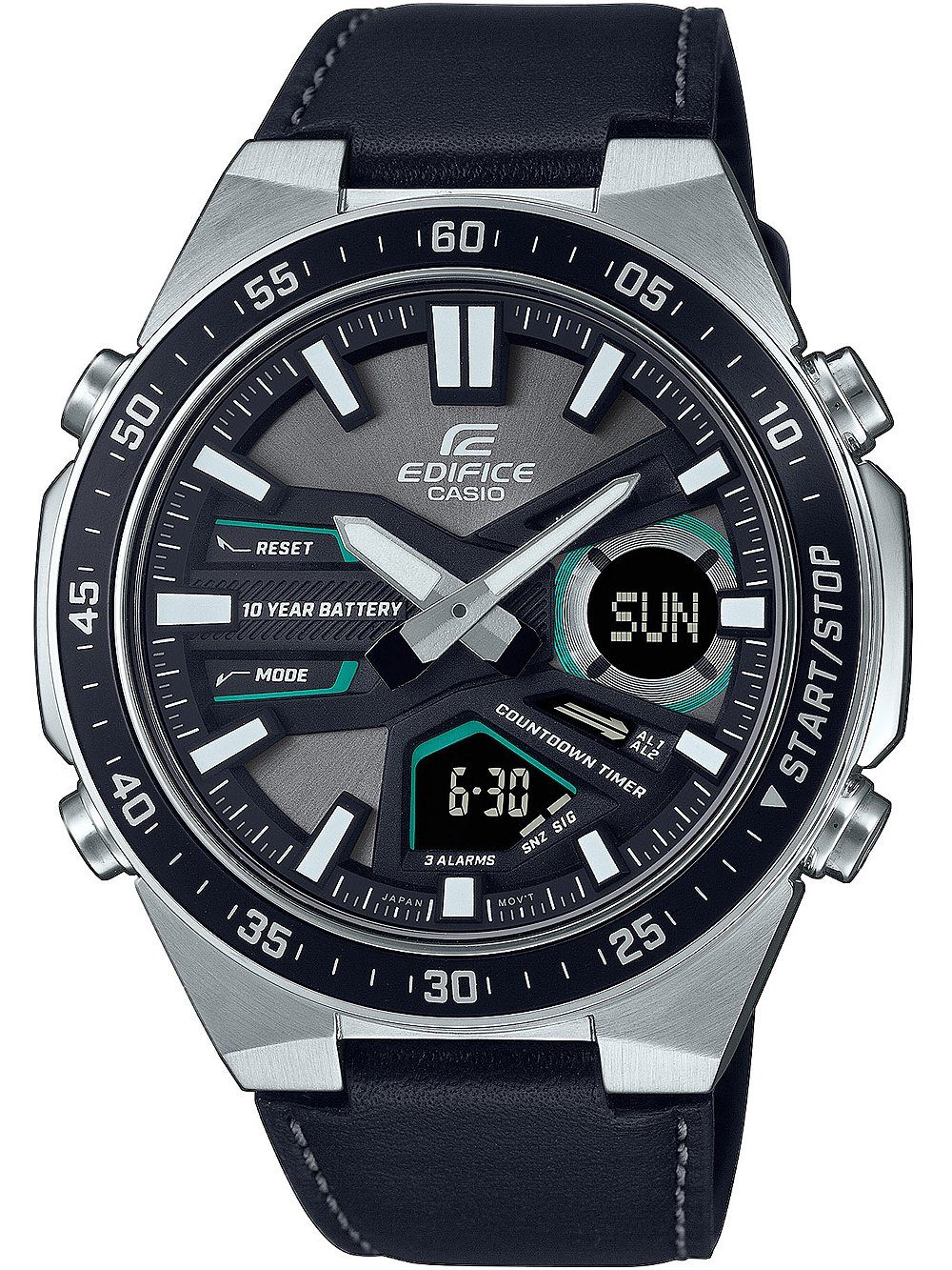 Quarzuhr Casio EFV-C110L-1AVEF Edifice Herrenuhr 46mm 10ATM Casio EFV-C110L-1AVEF Edifice Herrenuhr 46mm 10ATM