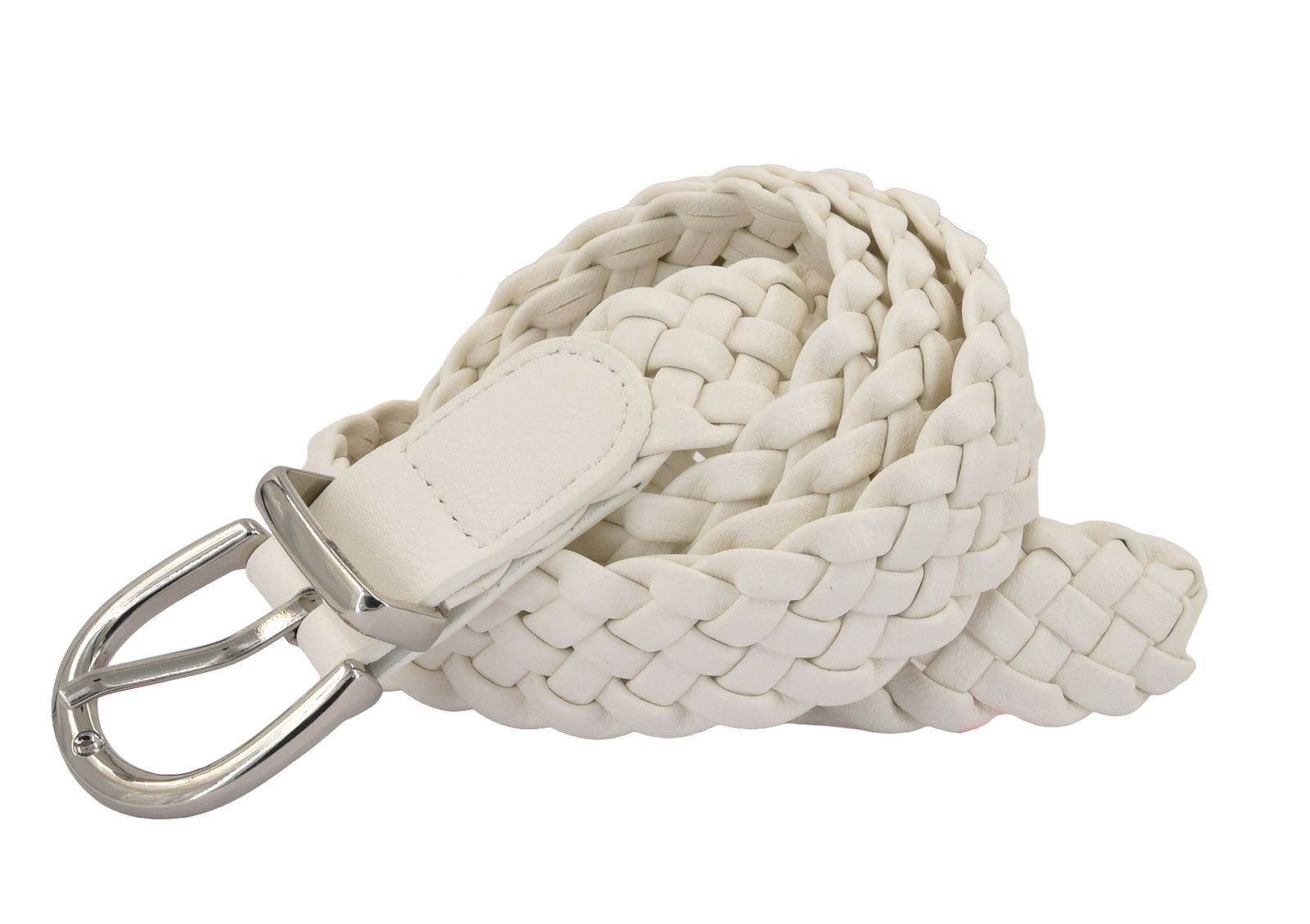 styleBREAKER Flechtgürtel Flechtgürtel schmal (1-St)