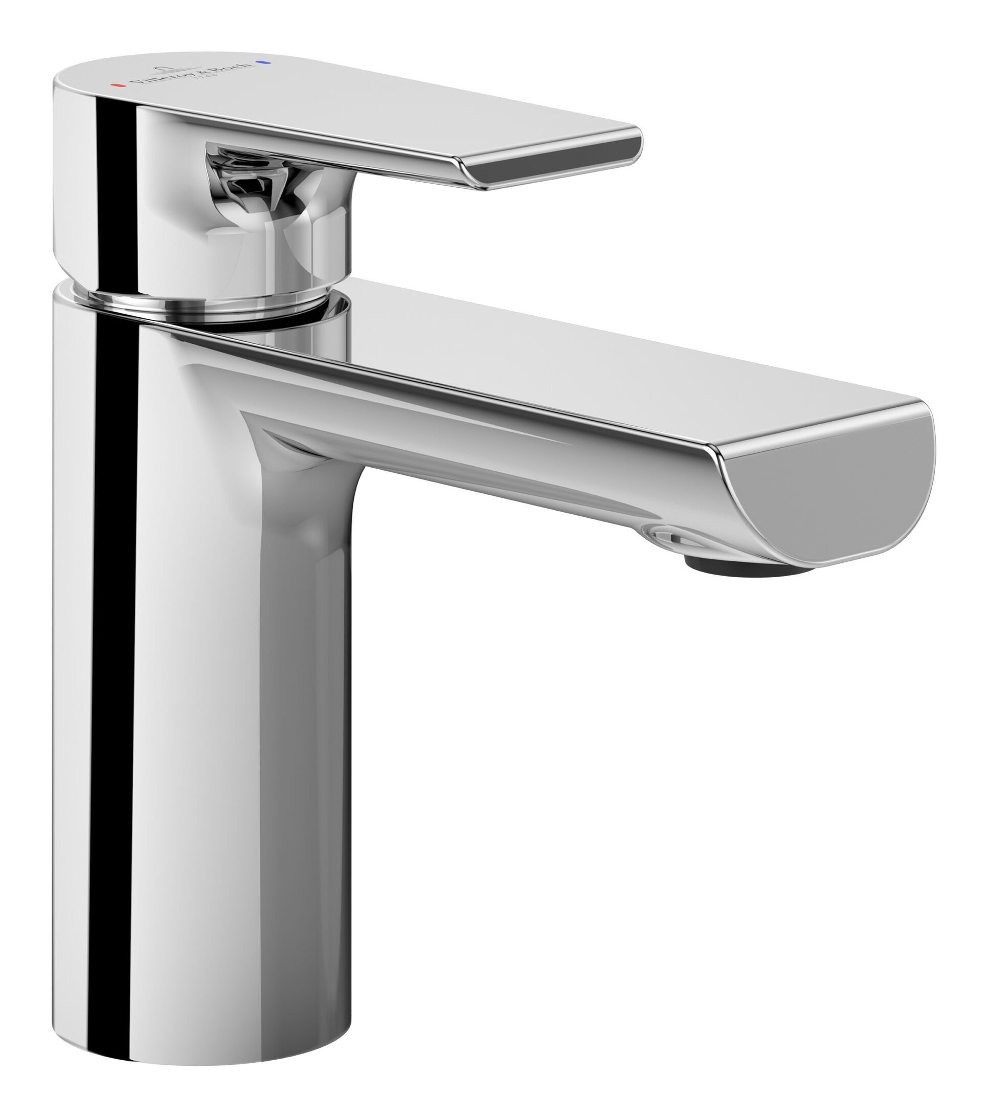 Villeroy & Boch Waschtischarmatur Liberty 84 Mit Zugstangen-Ablaufgarnitur, Standmontage
