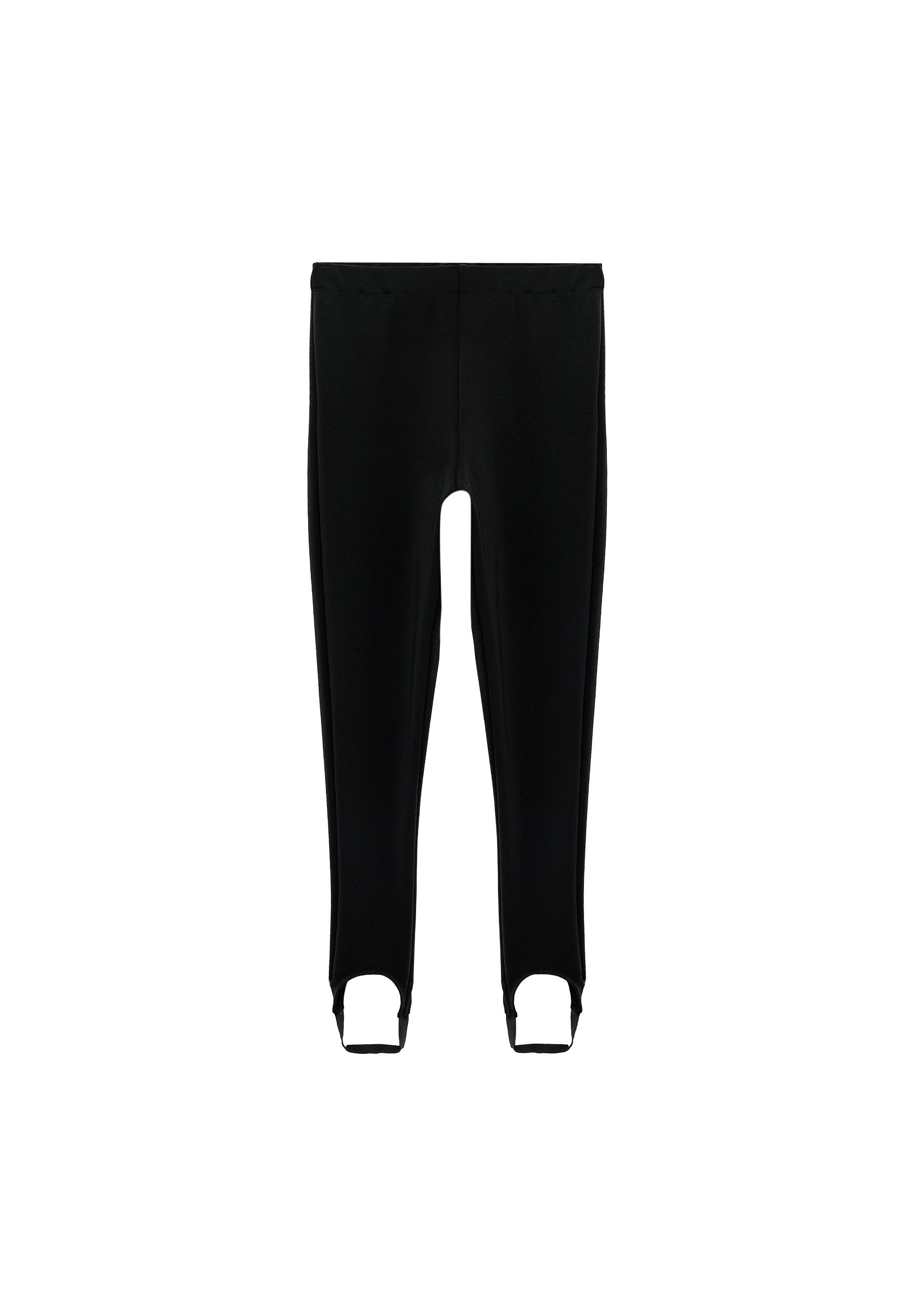 Koton Stoffhose Koton Mittlere Taille Slim Fit Stegleggings