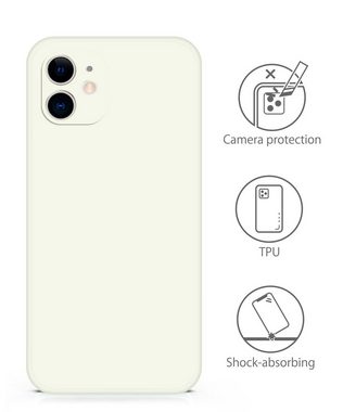 MyGadget Handyhülle Silikon Hülle für Apple iPhone 11, robuste Schutzhülle TPU Case Slim Silikonhülle Back Cover Kratzfest