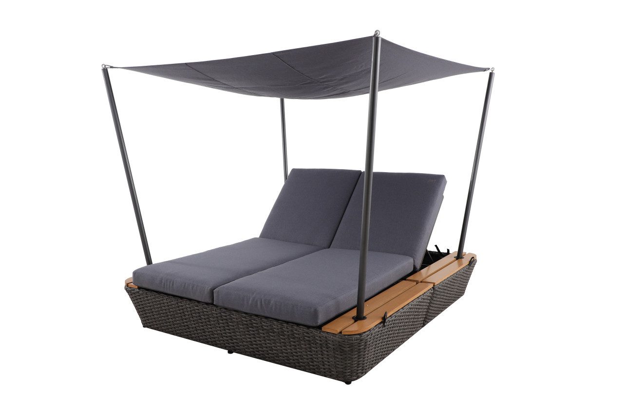 Garten-Pavillon Ersatzdach 2x2 M – Anthrazit, 270 G/m², Aus 600D Oxford-Gewebe Mit PVC-Beschichtung