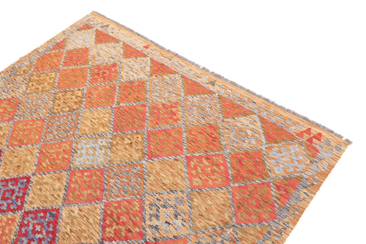 3 Handgewebter Höhe: Nain Trading, Heritage mm Moderner Kelim Orientteppich, Afghan Orientteppich rechteckig, 204x293