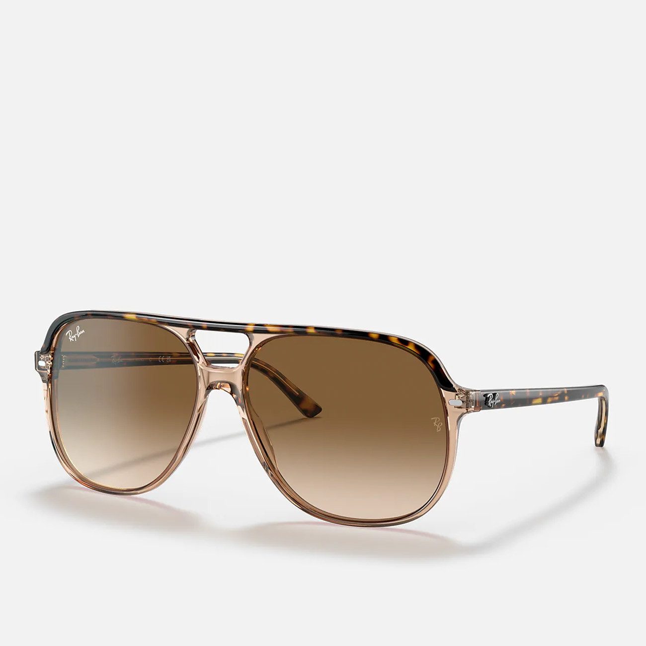 Ray-Ban Sonnenbrille Ray-Ban Bill RB2198 129251 Havana Gradient Brown günstig online kaufen