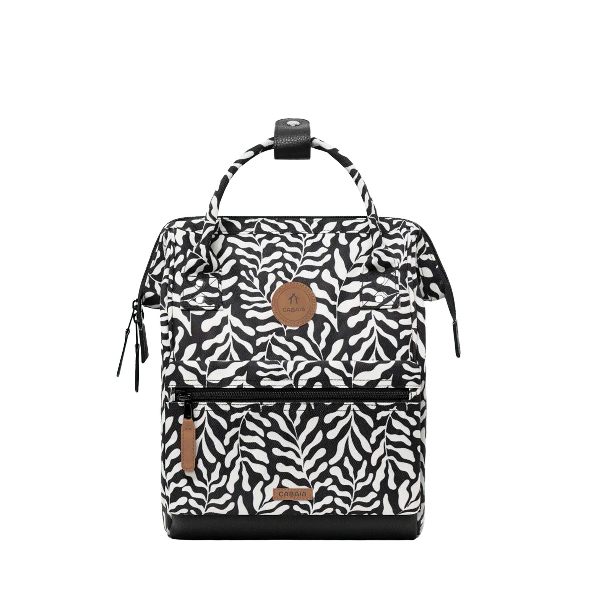 CABAIA Rucksack Small Luanda (Set, 3-tlg., inkl. 2 auswechselbaren Vordertaschen), Tagesrucksack mit austauschbaren Vordertaschen